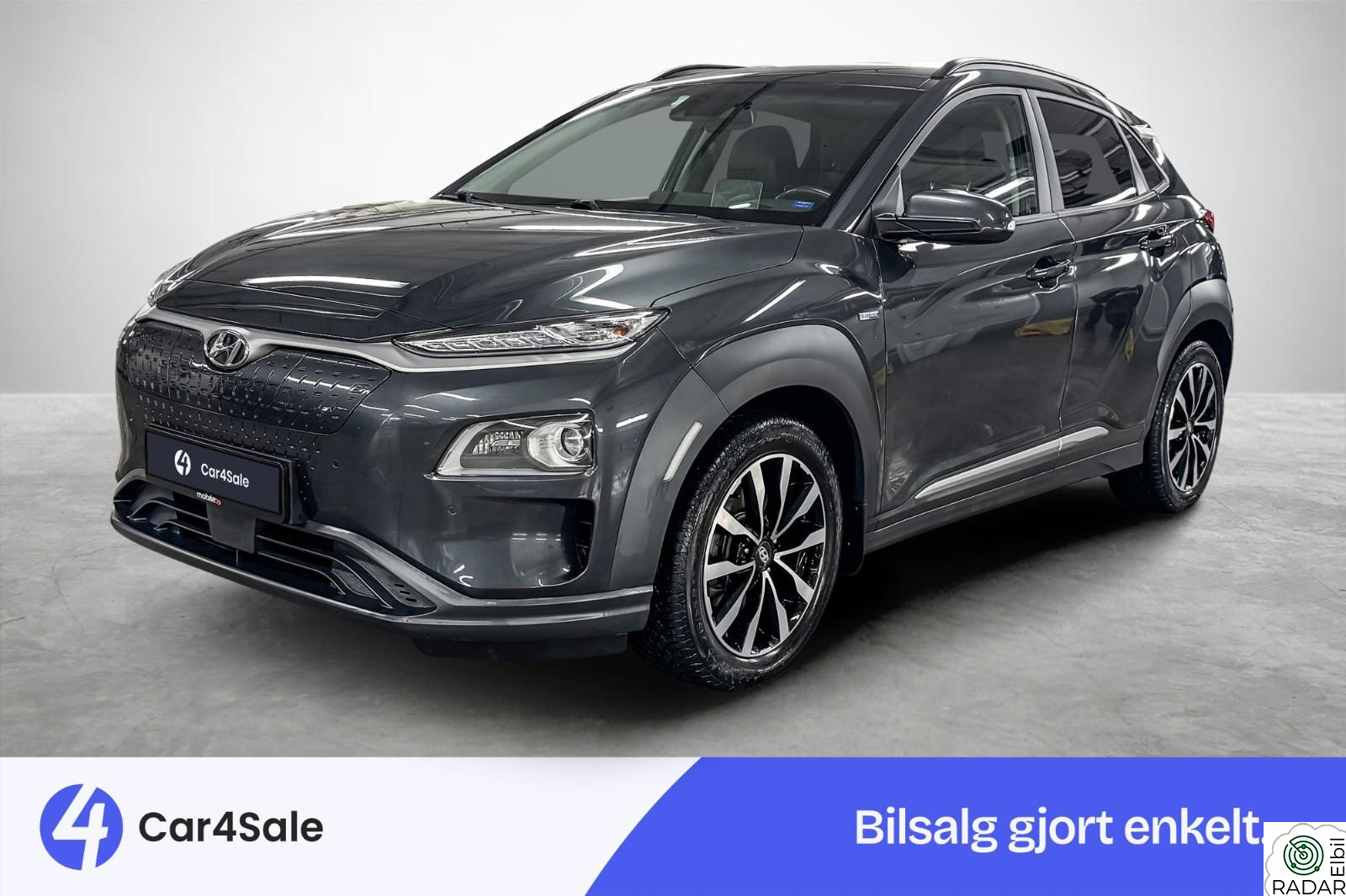 HYUNDAI Kona 64kwh / Premium / Skinn / HUD / ACC / 1 Eier / Norsk ++