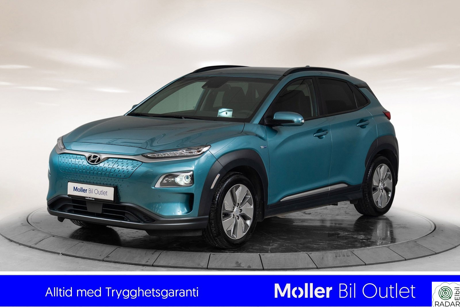 HYUNDAI Kona -  HUD, R.Kam, Skinn, Krok, Ventilerte seter