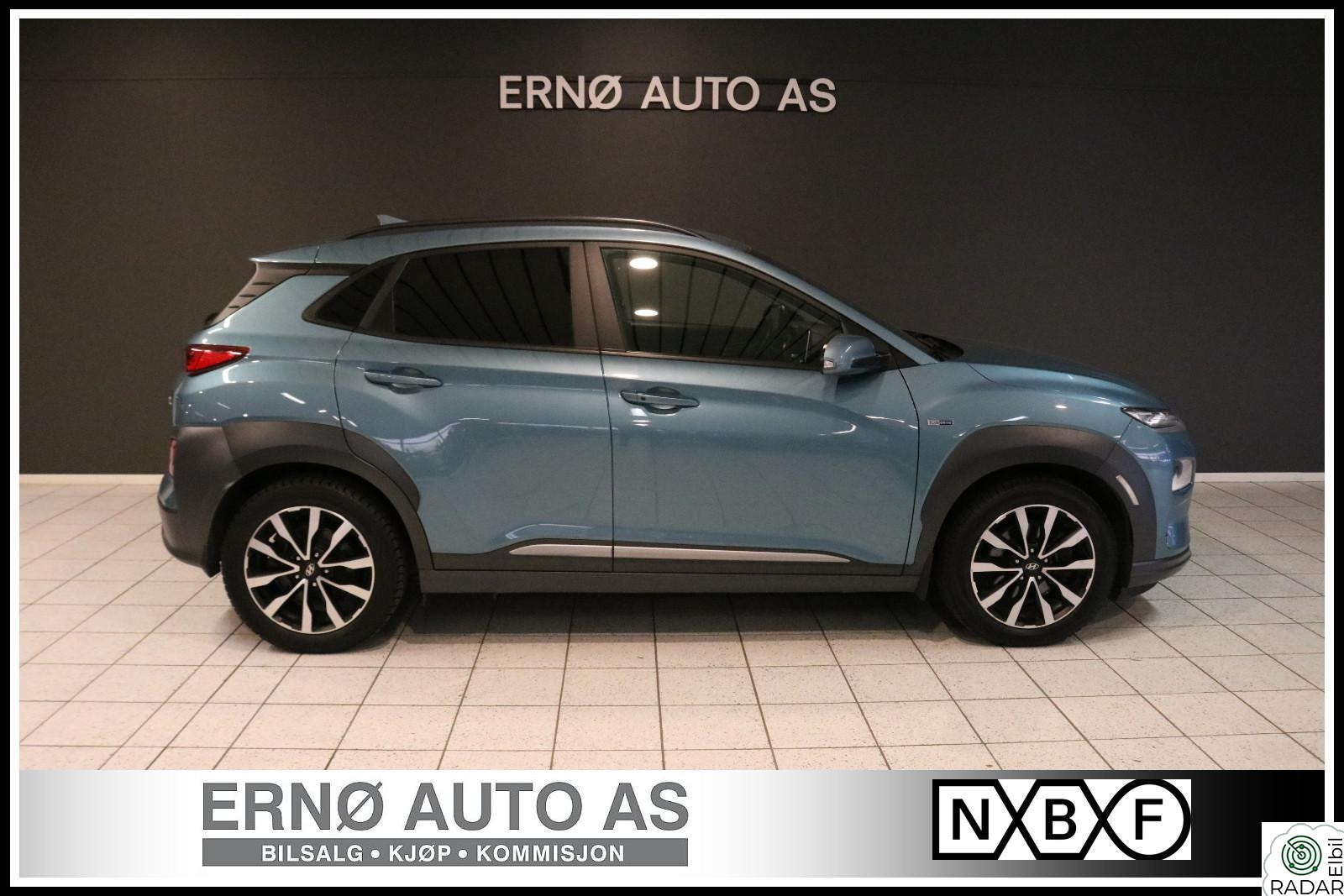 HYUNDAI Kona PREMUIM 64kWh LONG RANGE / NORSK / RATT VARME / NORSK