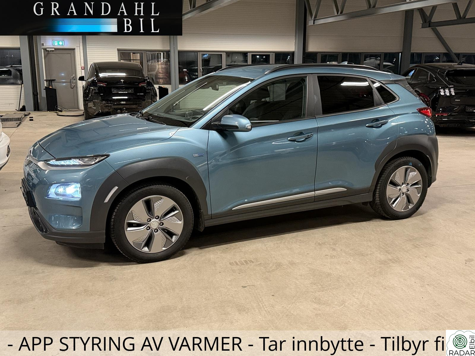 HYUNDAI Kona EV - 204 HK - 64 Kwh - EXCLUSIVE - Tar innbytte