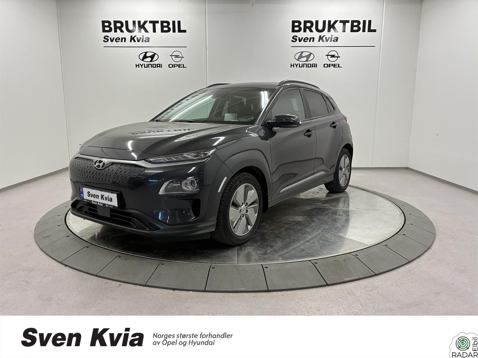 HYUNDAI Kona NORSK PREMIUM SKINN LR GLASSTAK ACC 3-FASE BLUELINK