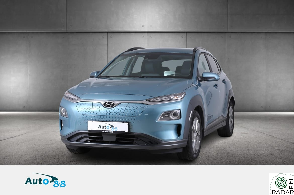 HYUNDAI Kona Premium med skinn 484 km