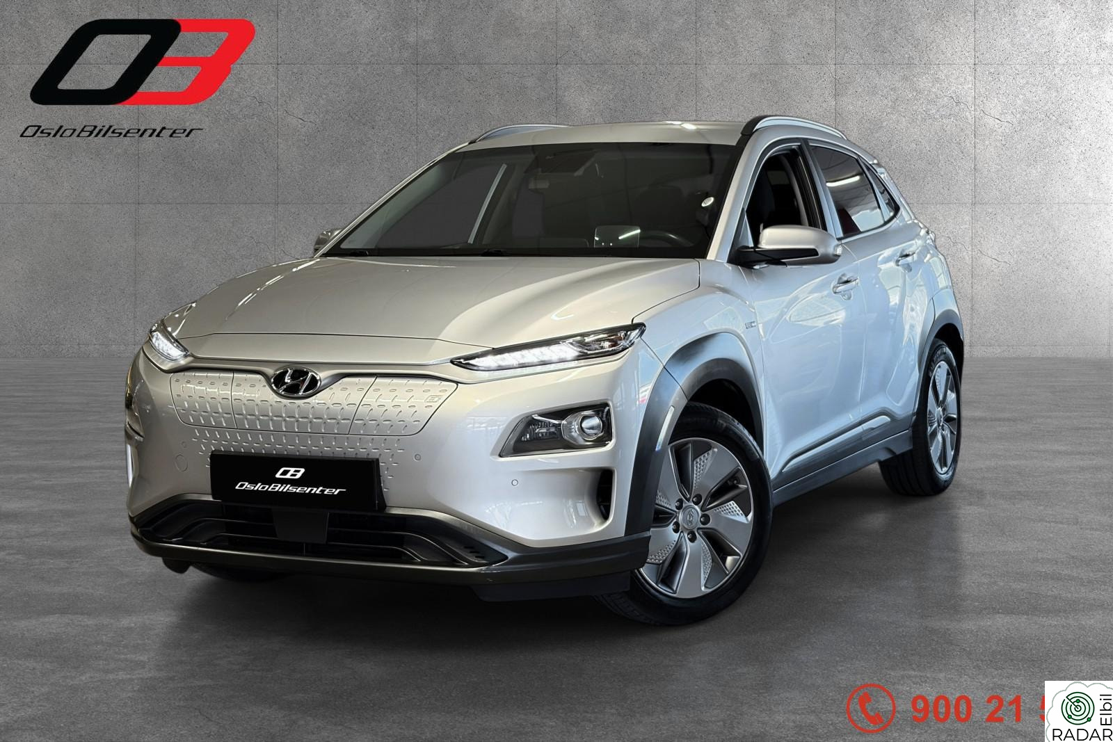 HYUNDAI Kona 64KWH 484WLTP/PREMIUM/SKINN/EL.SETER MED LUFT/EU2028