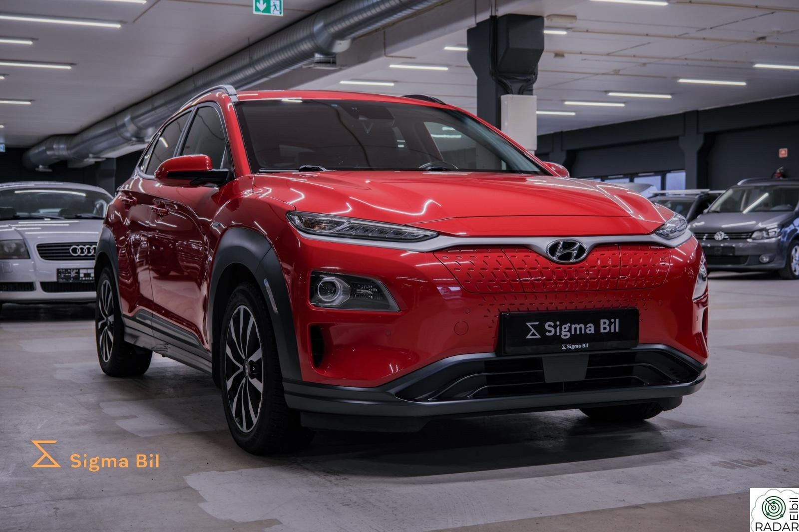 HYUNDAI Kona 484WLTP 204HK ACC CarPlay Rattvarme Krell DAB BT Skinn+