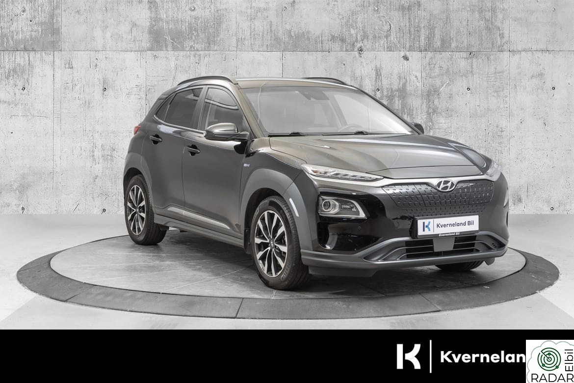 HYUNDAI Kona Premium 449km rekkevidde, 64kwh, skinn, el.seter