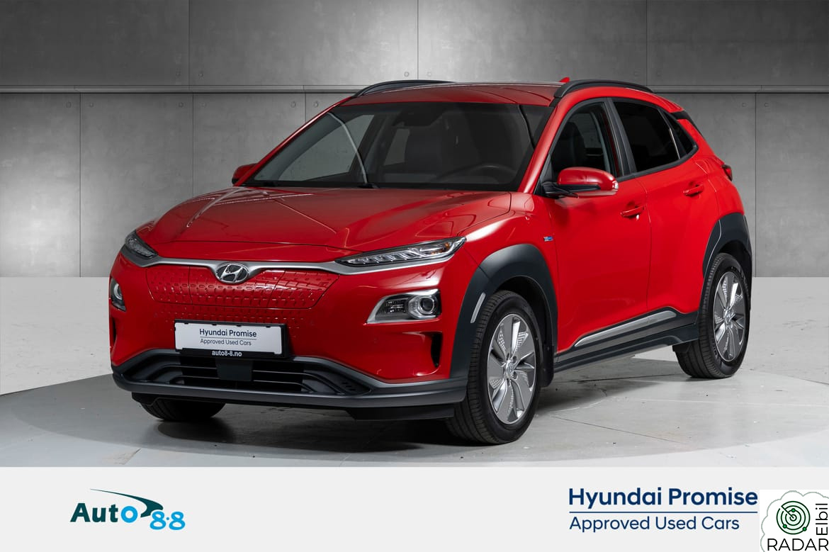 HYUNDAI Kona Premium 64kWh 204hk | Rekkeviddekongen! | KRELL | Krok