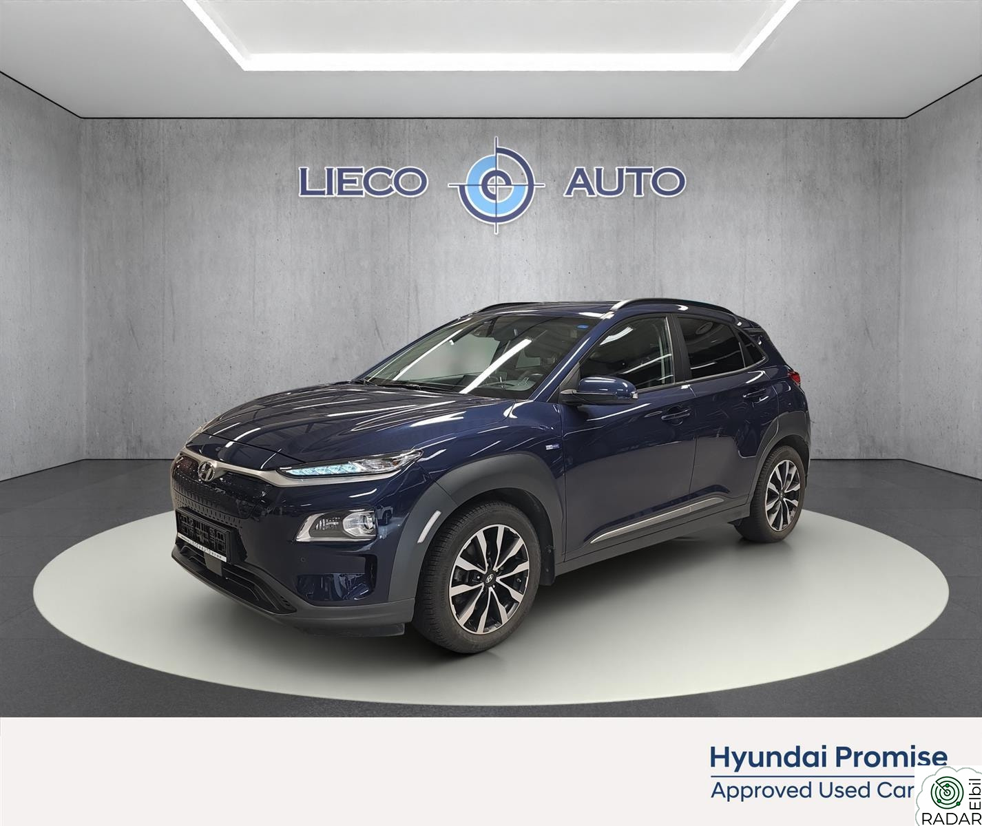 HYUNDAI Kona 64kWt 204HK Premium Skinn 24mnd Garanti !