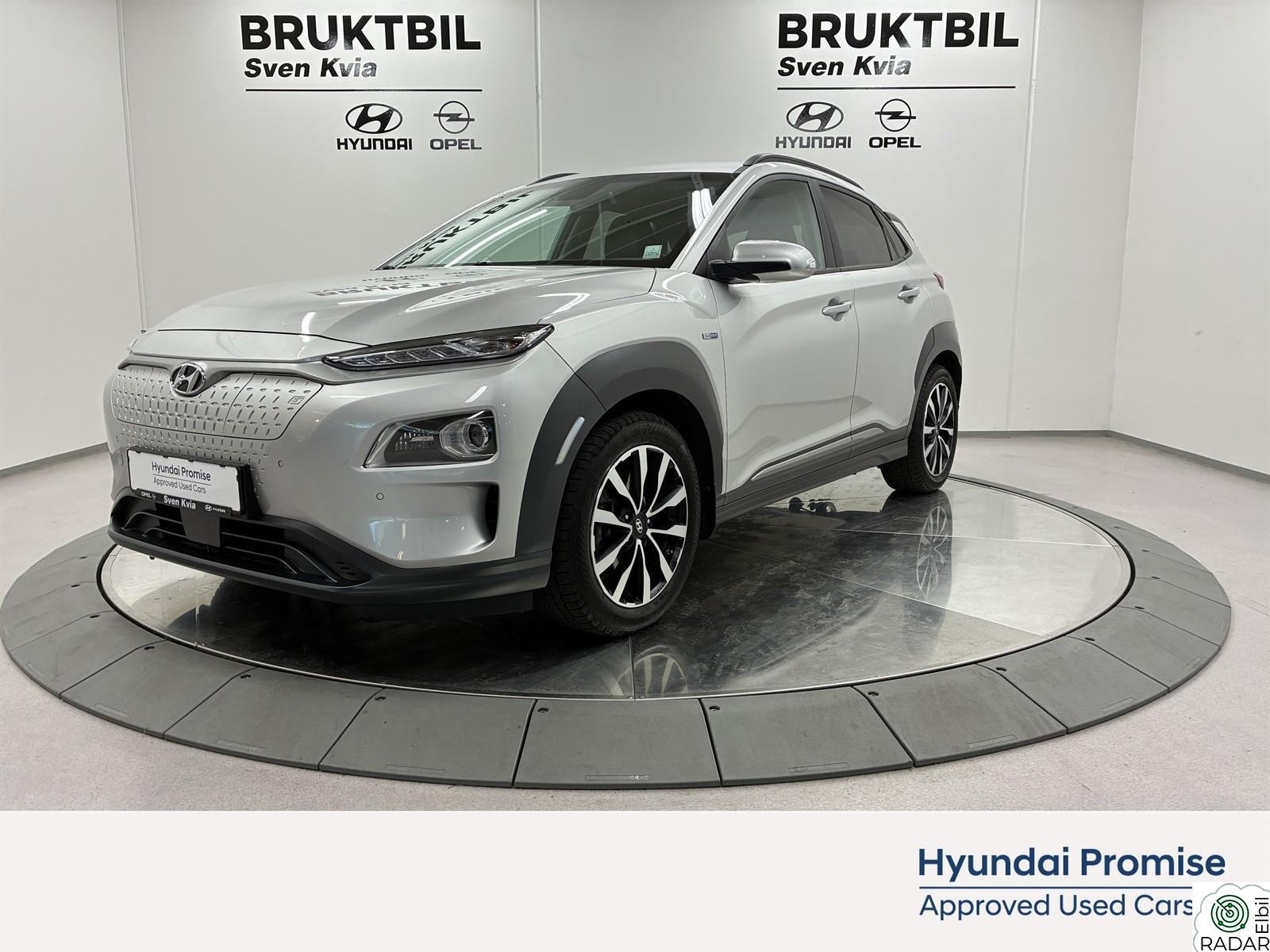 HYUNDAI Kona NORSK PREMIUM SKINN LR REG 21 ACC HUD CARPLAY NAVI KROK