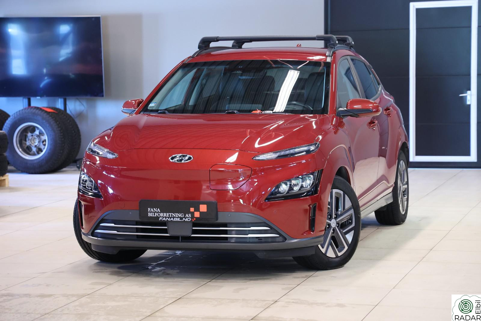 HYUNDAI Kona 64kWh Premium LR/Facelift/App/Ventilert skinn/Carplay