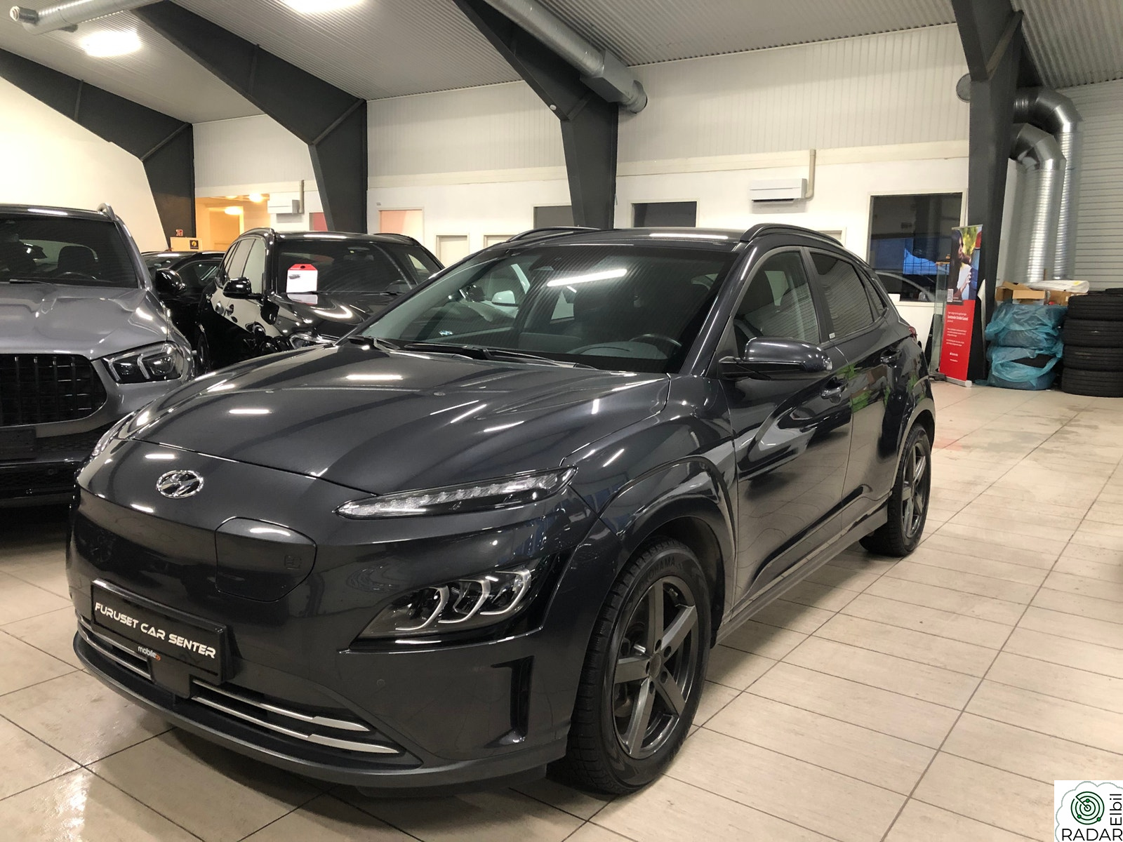 HYUNDAI Kona LR,64KWH,PREMIUM,SKINN, HUD,KRELL,KEYLESS,R-KAM,17"+17"