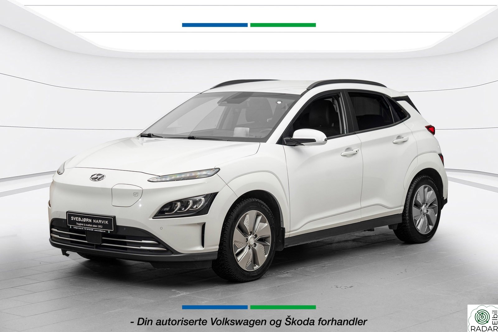 HYUNDAI Kona Premium LR // Skinn // HeadUp // 484 km rekkevidde