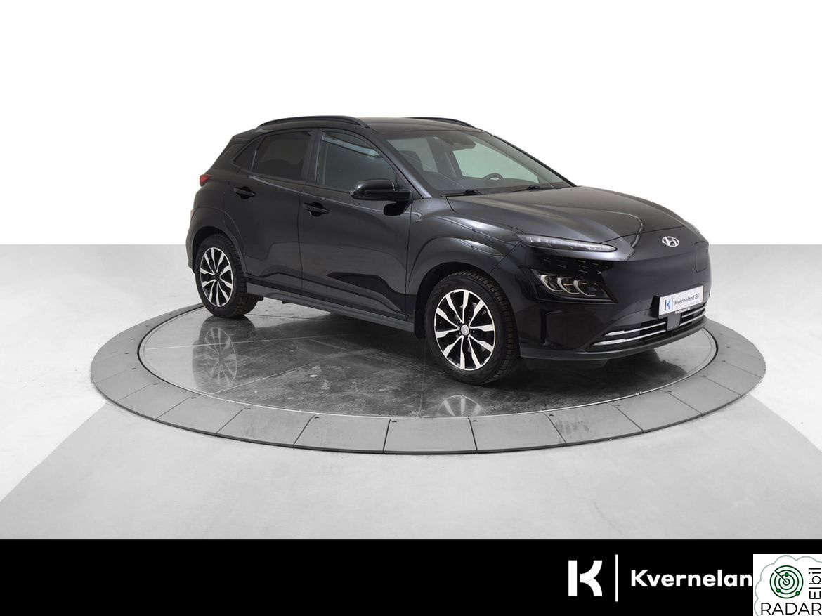 HYUNDAI Kona 204 HK/Skinn/HeadUpDisplay/484 km rekkevidde
