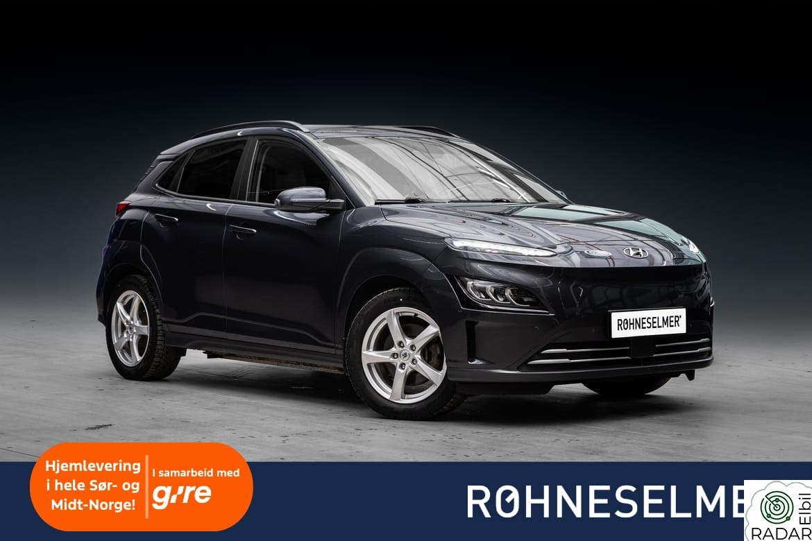 HYUNDAI Kona 484km Premium Long Range Norsk App Varmepumpe Forvarme