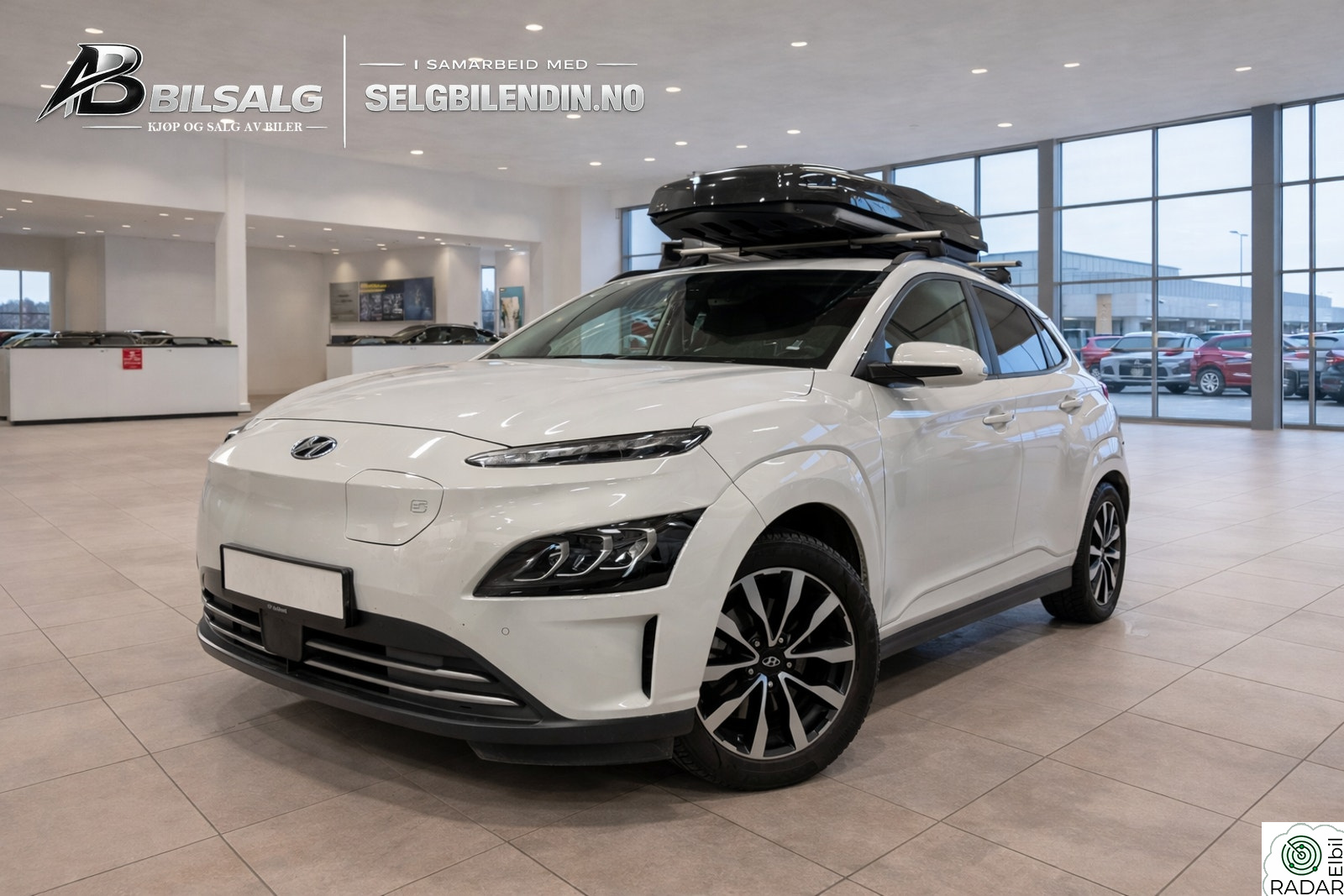 HYUNDAI Kona 64Kwt/Long-Range/Premium/Skinn/Rygge-Kamera/Ratt-varme+
