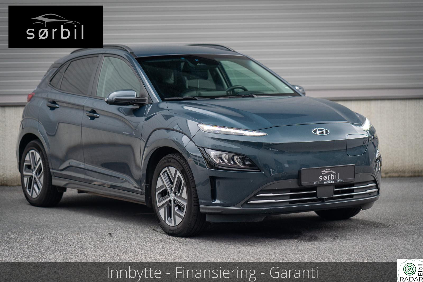 HYUNDAI Kona Premium LR/484km/Head-Up/Skinnseter/Kamera/Navi/+++