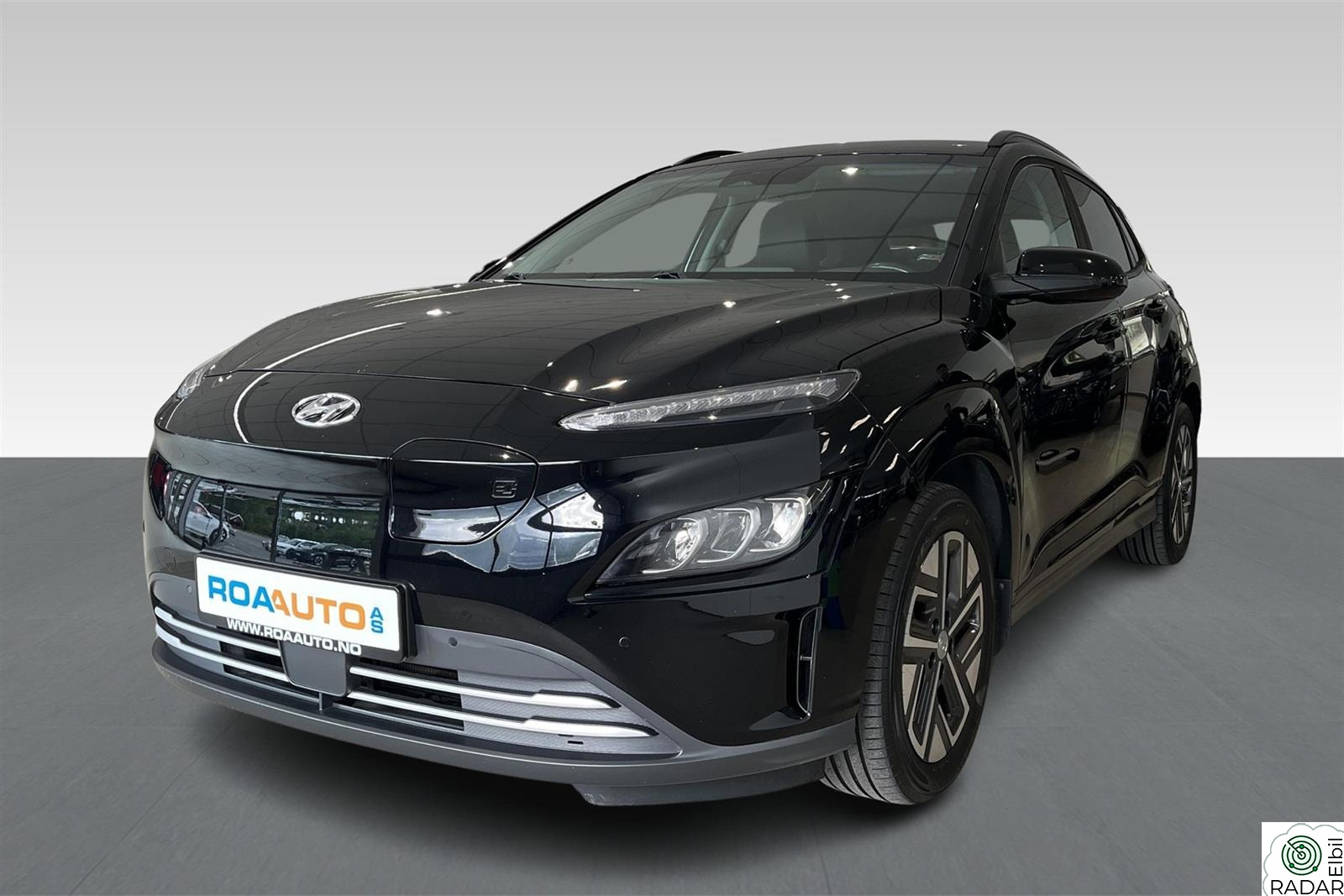 HYUNDAI Kona Elektrisk Premium Long Range 1-eier Ny service App HUD