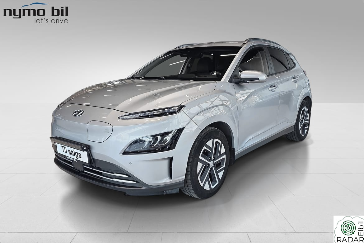 HYUNDAI Kona LR Premium, Skinn, LED-bar, 8 nye dekk, Norsk, HUD++