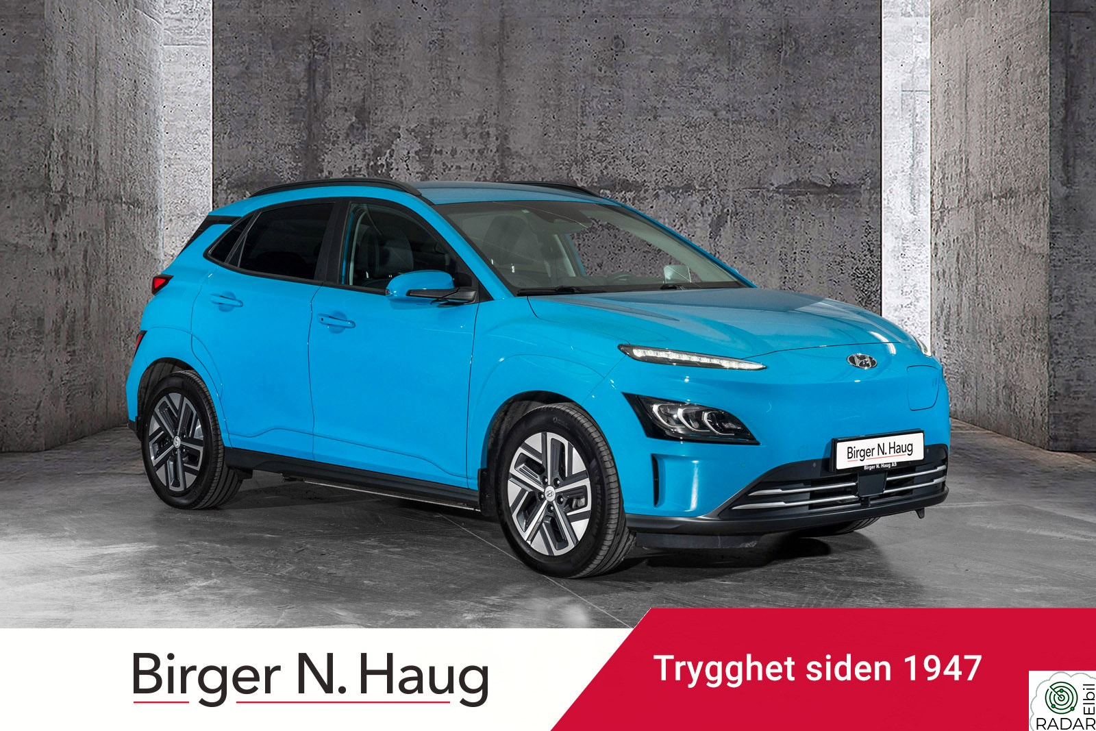 HYUNDAI Kona Premium LR TOPPUTSTYRT OG KLAR FOR LEVERING!