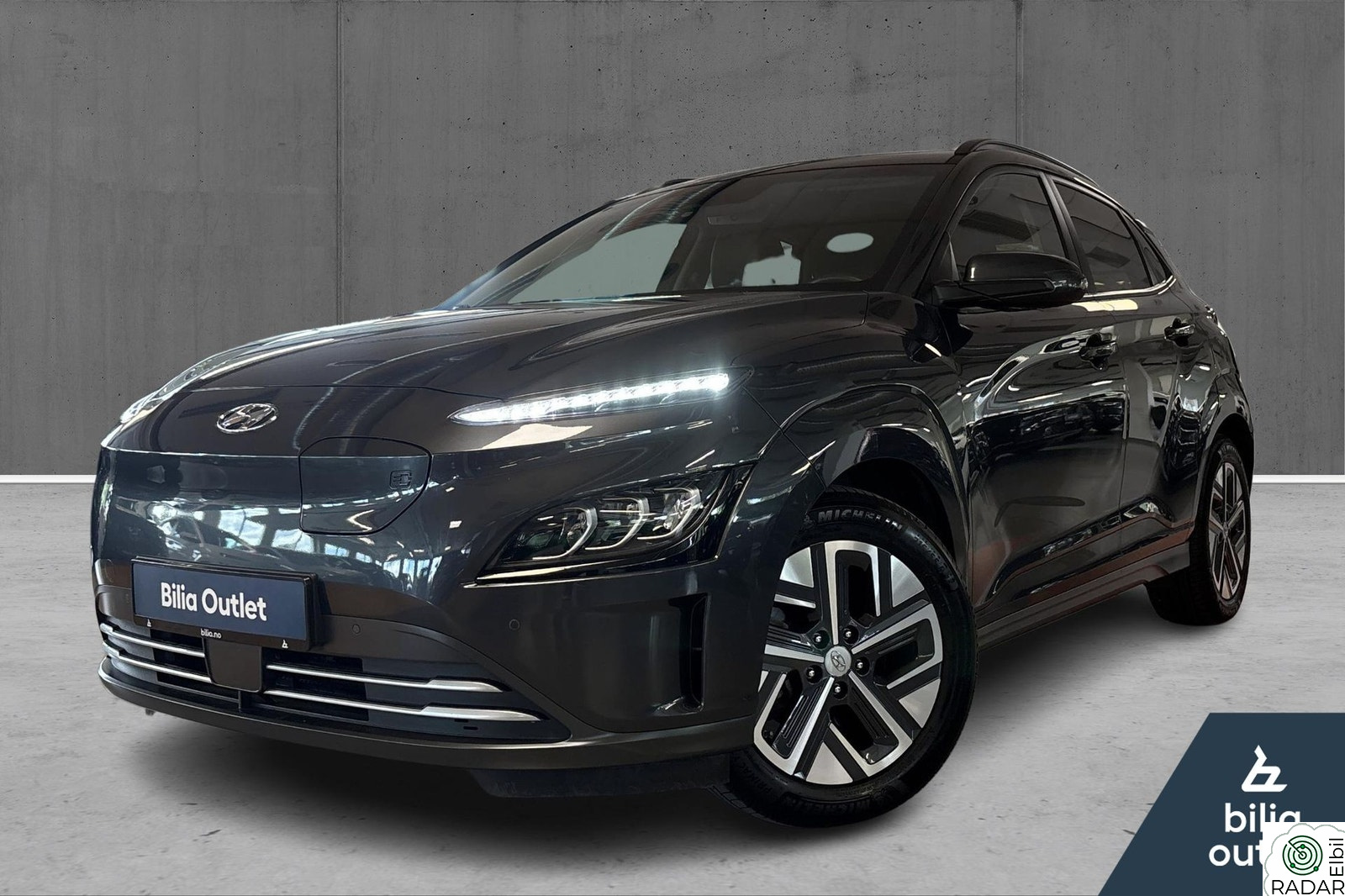 HYUNDAI Kona 64kWh Premium Skinn, Krell, Soltak, HUD
