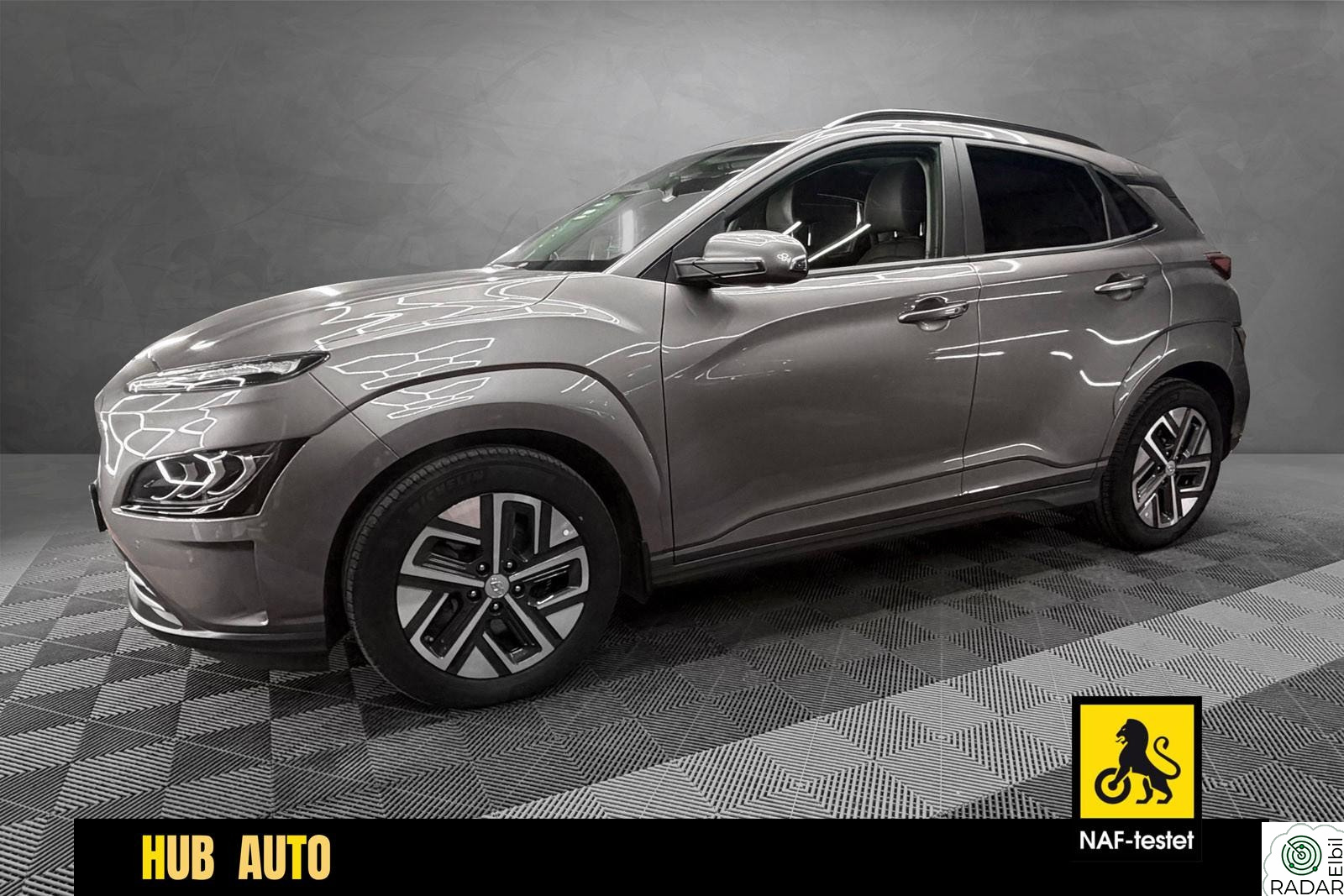 HYUNDAI Kona LR|484Km|64KWH|ACC|SKINN|AEB|NAF++