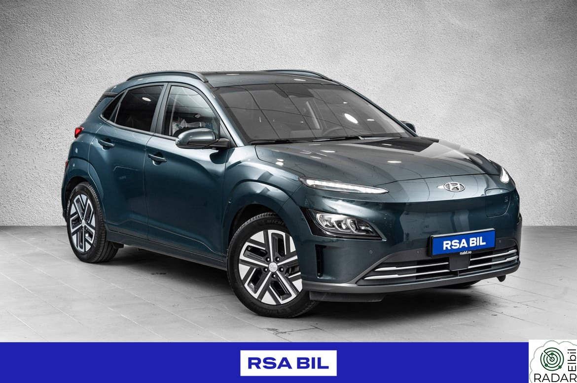 HYUNDAI Kona 64KWH/LONG RANGE/PREMIUM/SKINN/R.VARME+++