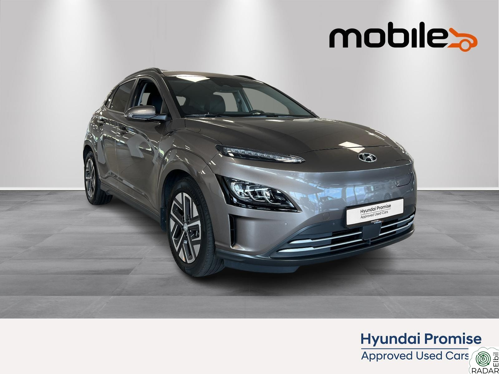 HYUNDAI Kona Premium LR 484km WLTP, skinn, navigasjon