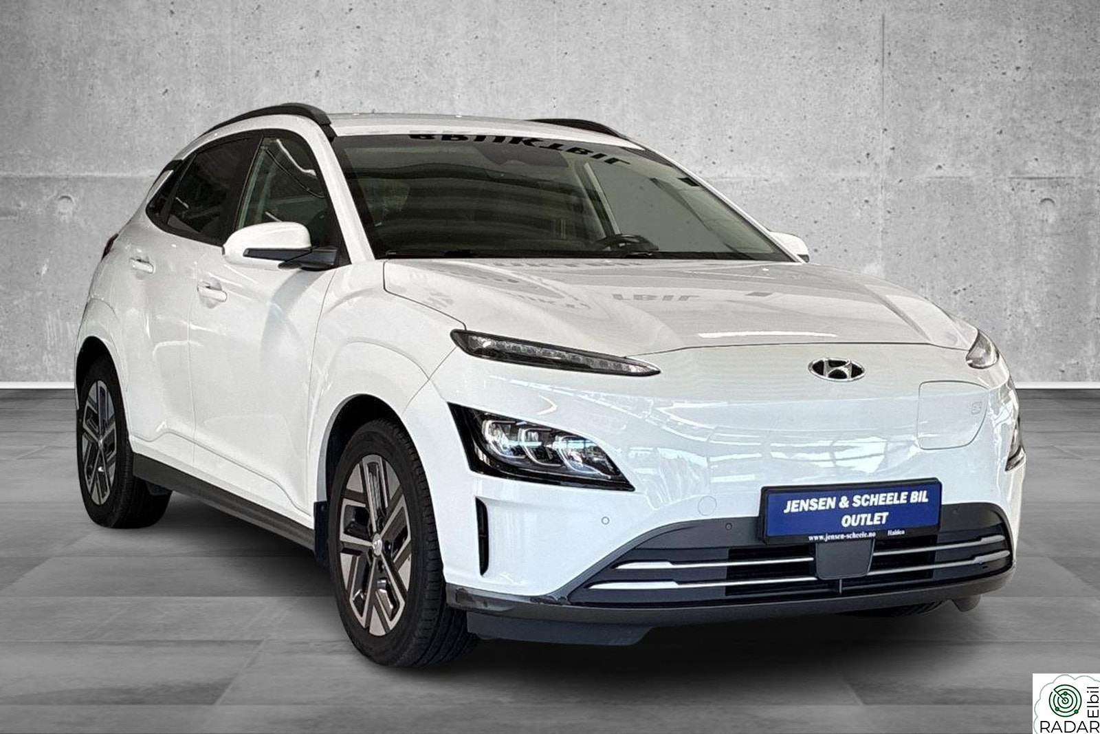 HYUNDAI Kona Electric 64 kWh L.R. Navi, R-Kamera, HUD, P-Varmer.