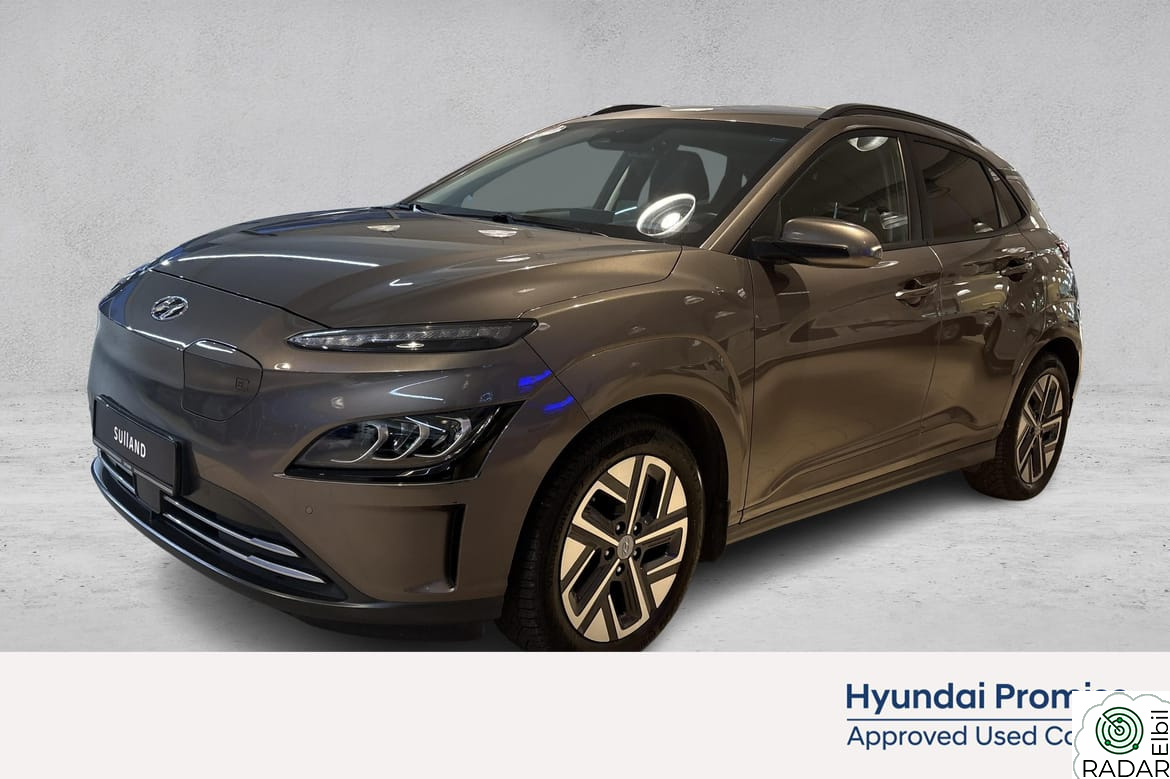 HYUNDAI Kona 64kw Premium Long Range I Varmepumpe