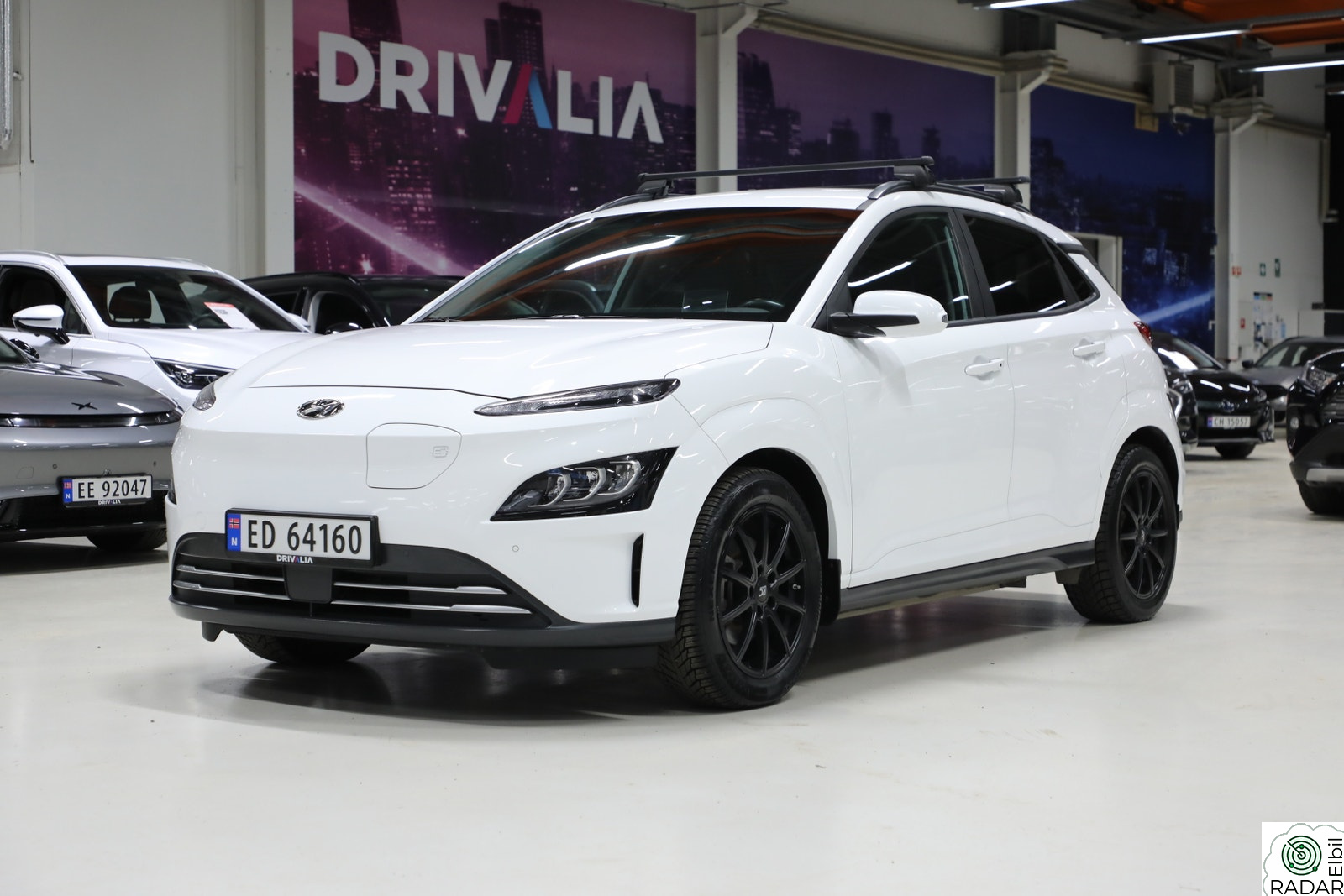 HYUNDAI Kona Long Range Premium/Skinn/El.seter/Ledlys/WLTP 484km.