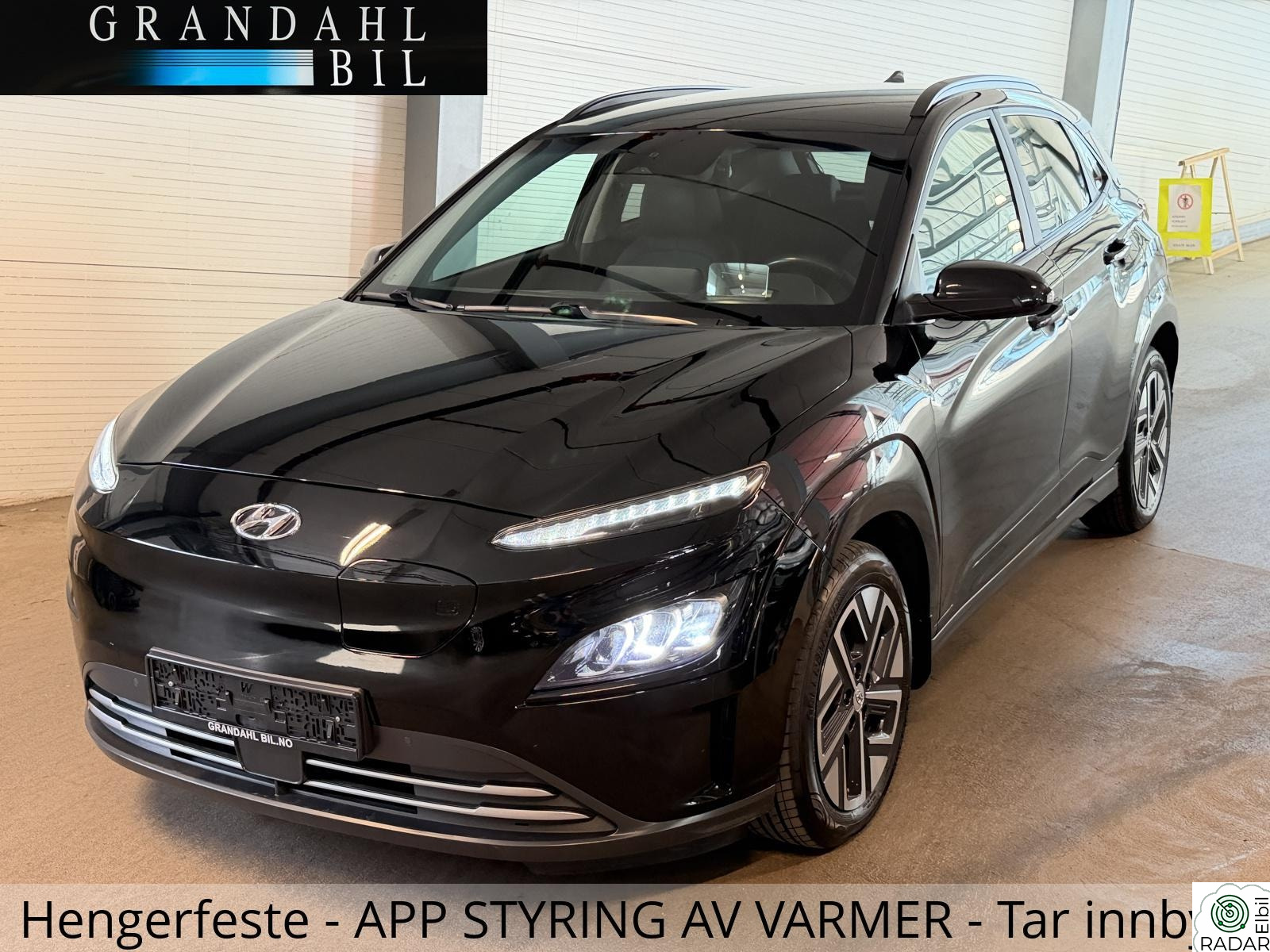 HYUNDAI Kona Premium- EV -218 HK-64 Kwh -WLTP 484 KM -Tar innbytte