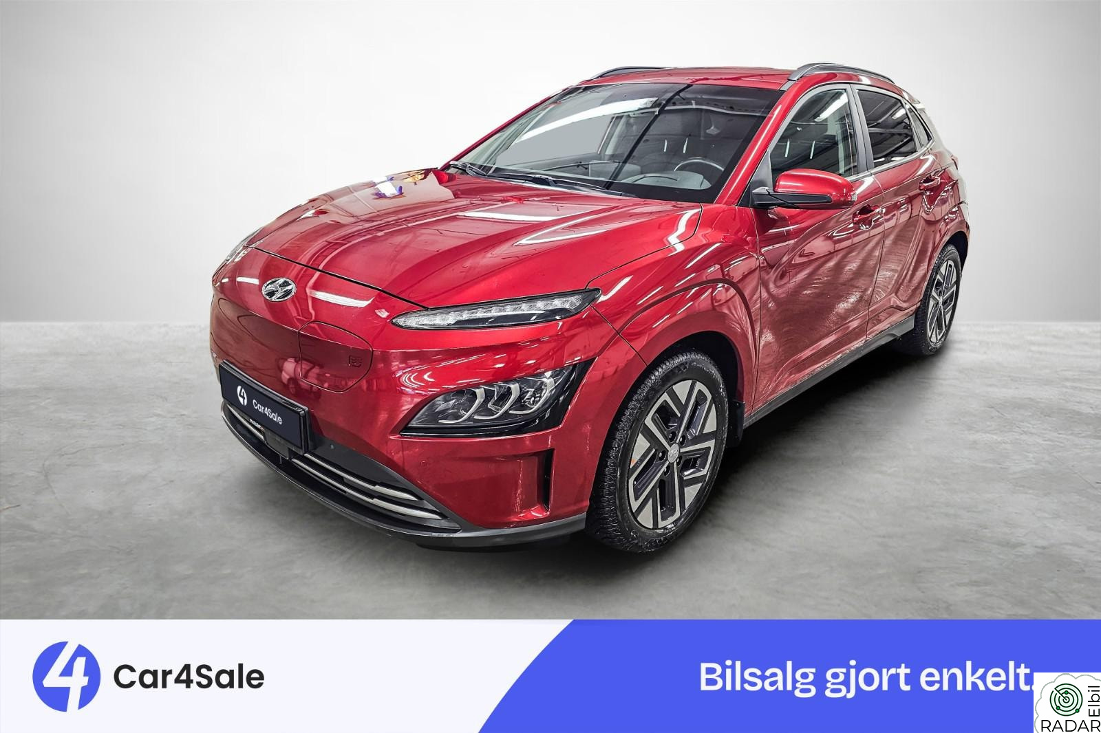 HYUNDAI Kona Long Range Premium 484km/ Krell/ HUD/ Skinn/ Norsk/ S+V