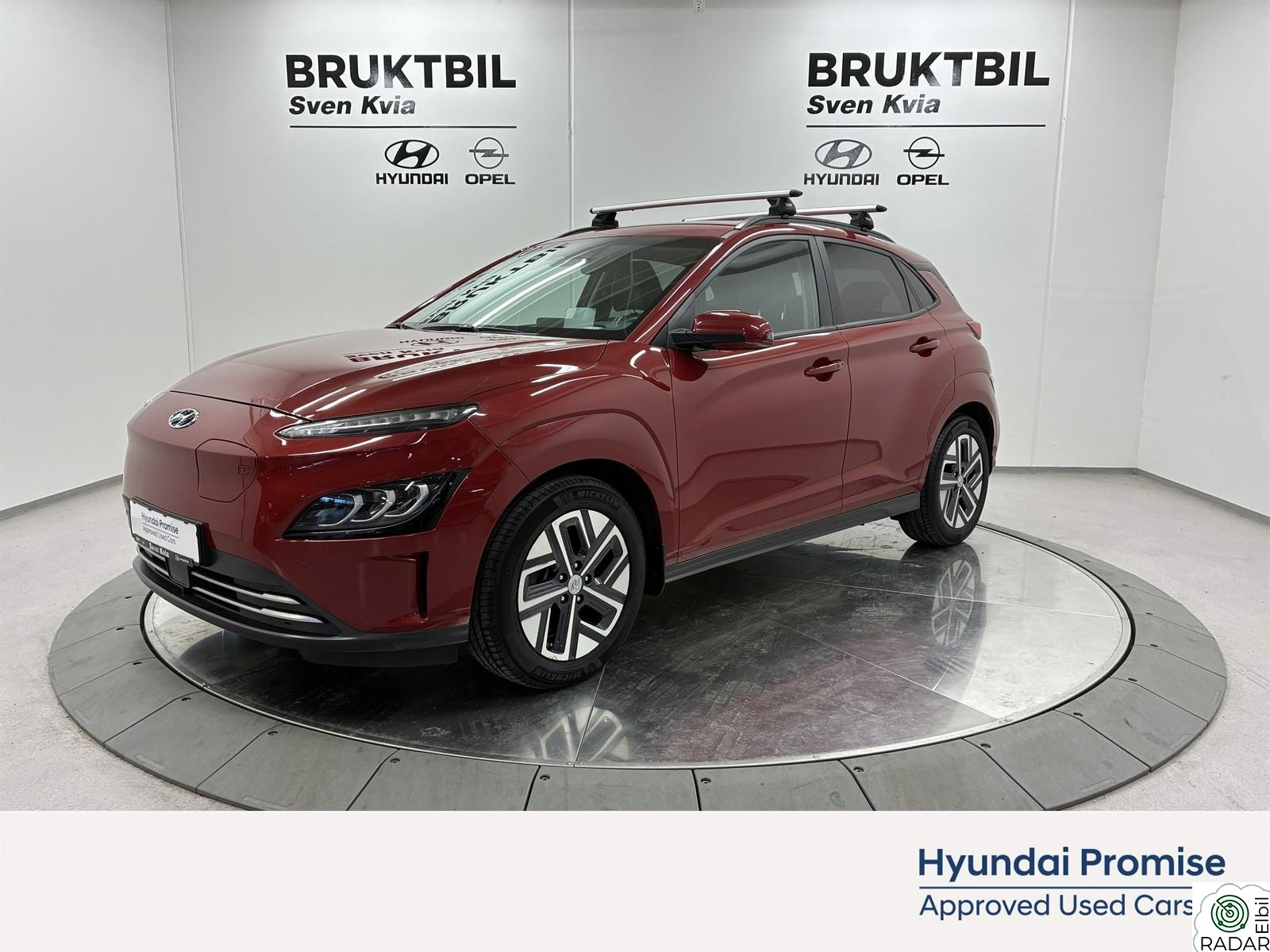 HYUNDAI Kona NORSK PREMIUM M SKINN 3-FASE ACC KROK CARPLAY BLUELINK