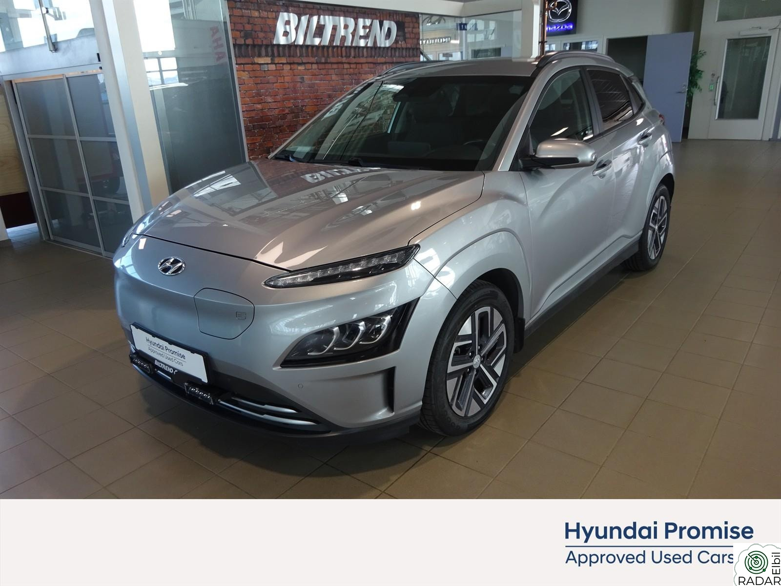 HYUNDAI Kona EV 204 Hk Premium Skinn Navi Led Bluelink Hud Led bar