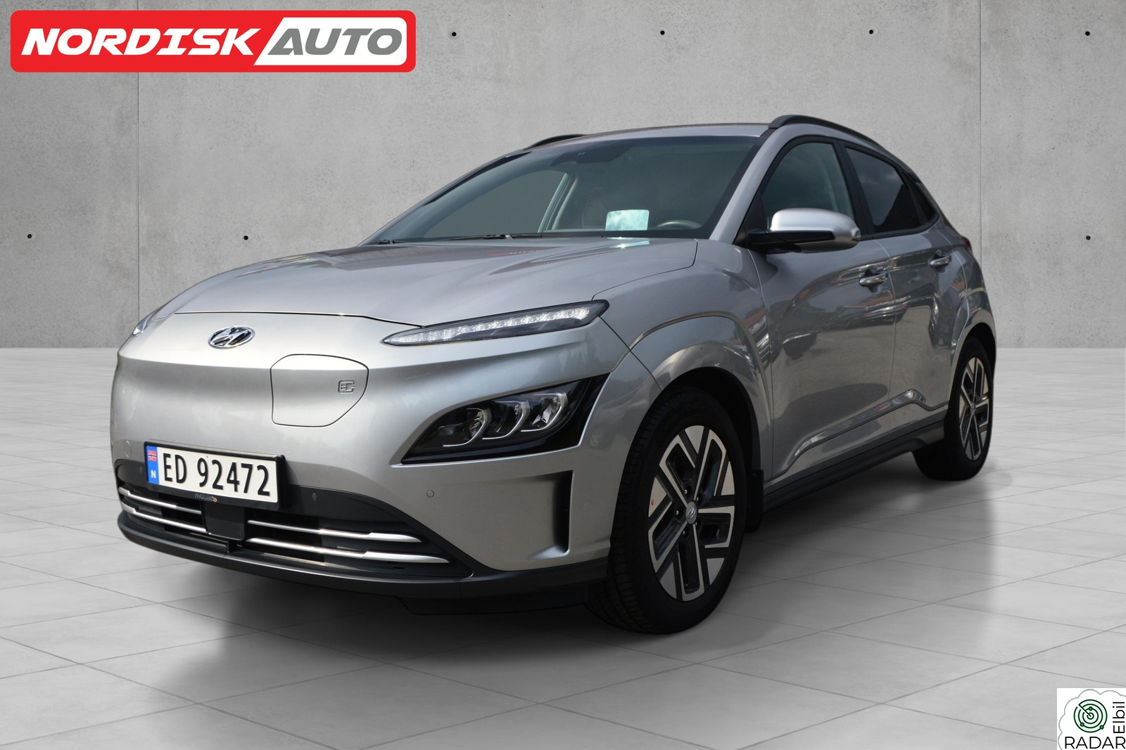 HYUNDAI Kona 64 kWh,Premium LR,484km,Norsk bil,Garanti,Skinn,Navi