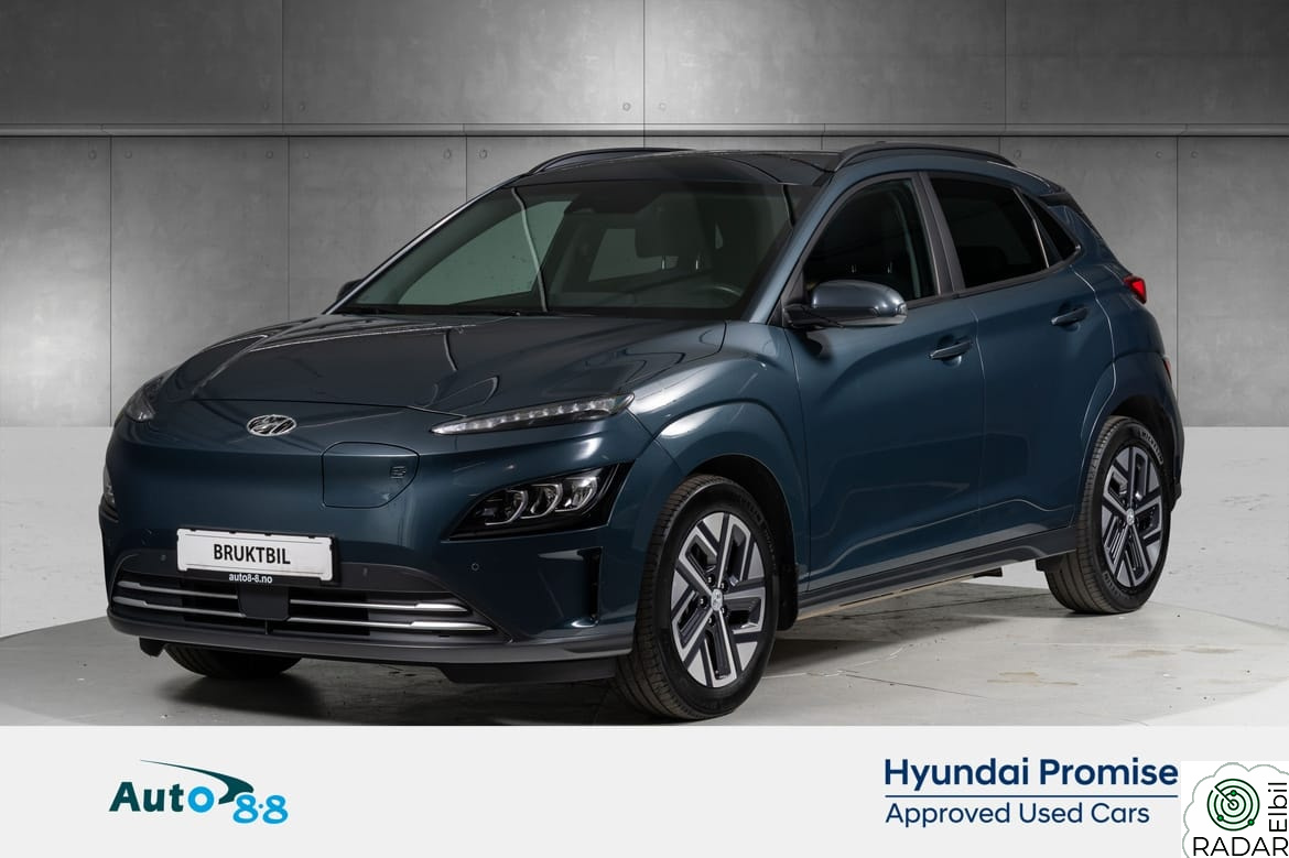 HYUNDAI Kona Premium 64kWh 204hk | Rekkevidde kongen! | KRELL | Ack