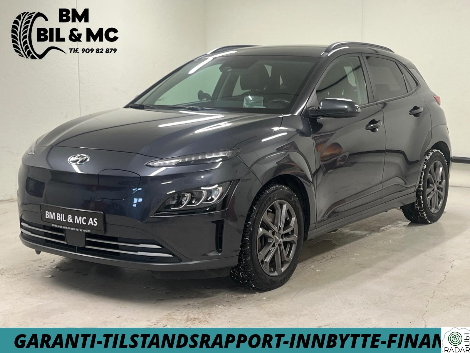 HYUNDAI Kona LR-Kamera-484km-Del Skinn-Headup-El seter-ACC-El seter