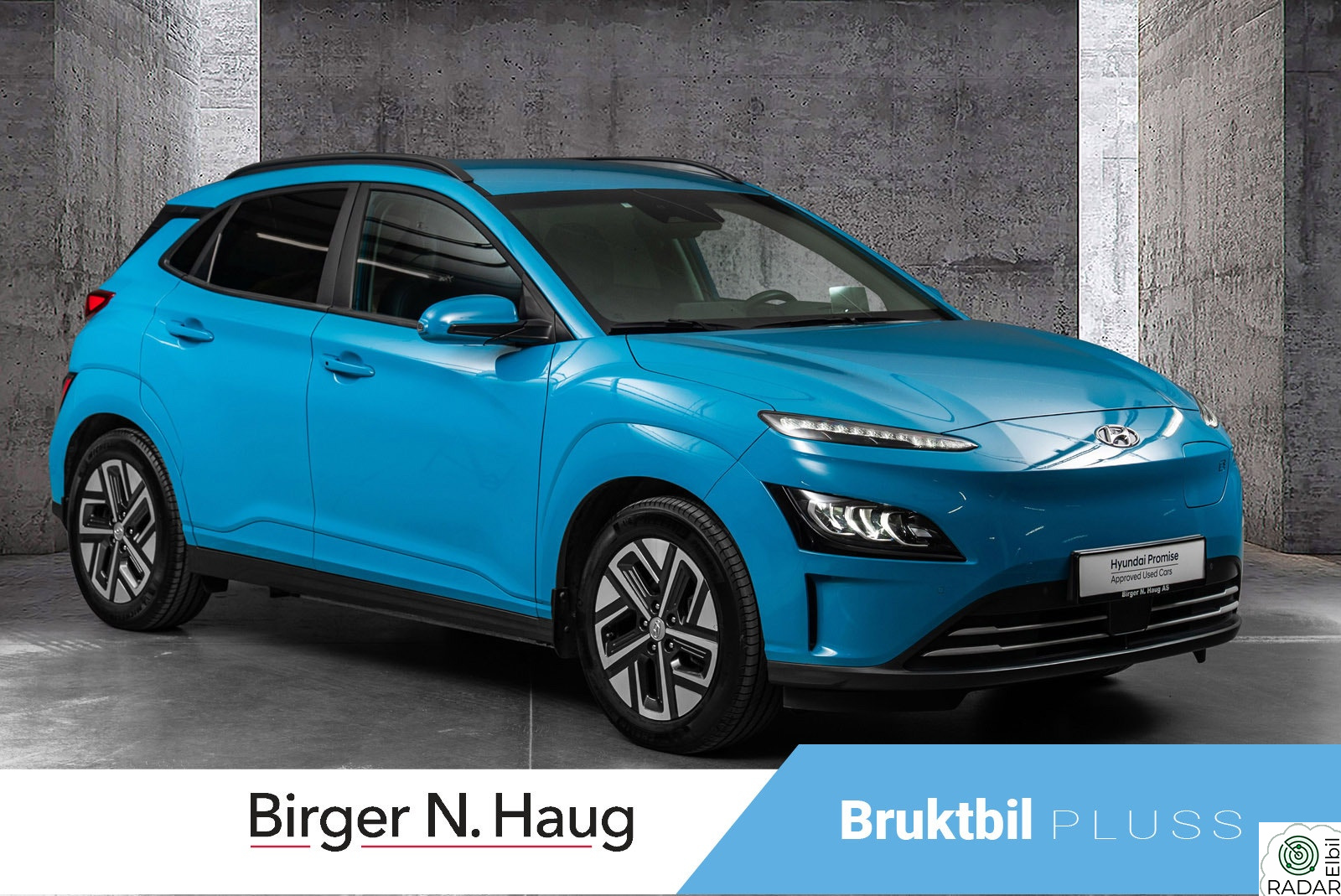 HYUNDAI Kona Premium LR Hyundai Promise | LAV KM | ALT UTSTYR | S+V