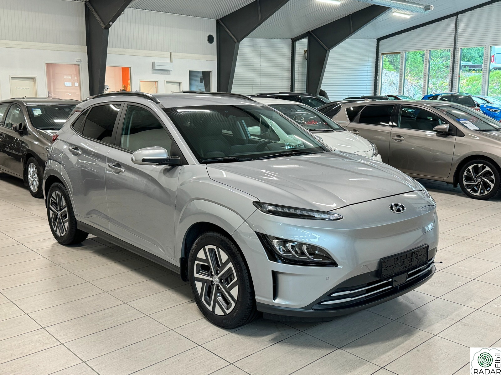 HYUNDAI Kona Premium LR,64kwh,App,Skinn,Navi,Dab+,Norsk+++