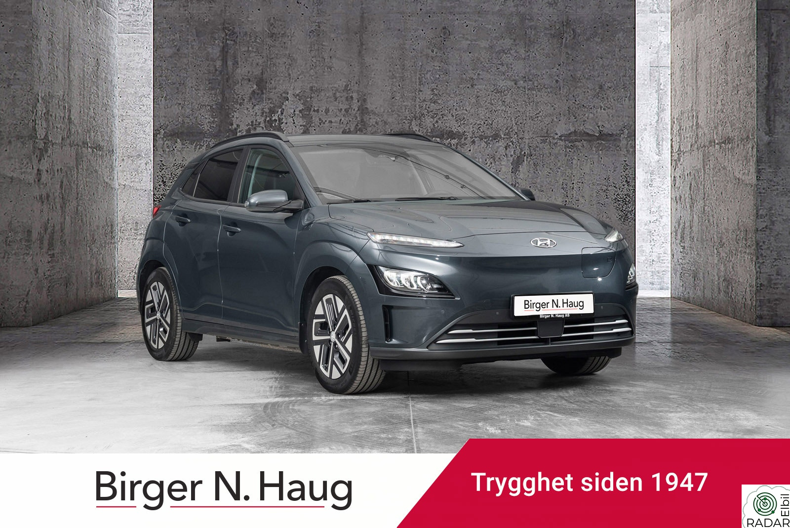 HYUNDAI Kona Premium LR SJEKK KILOMETERSTANDEN! SERVICE FØR UTLEV.