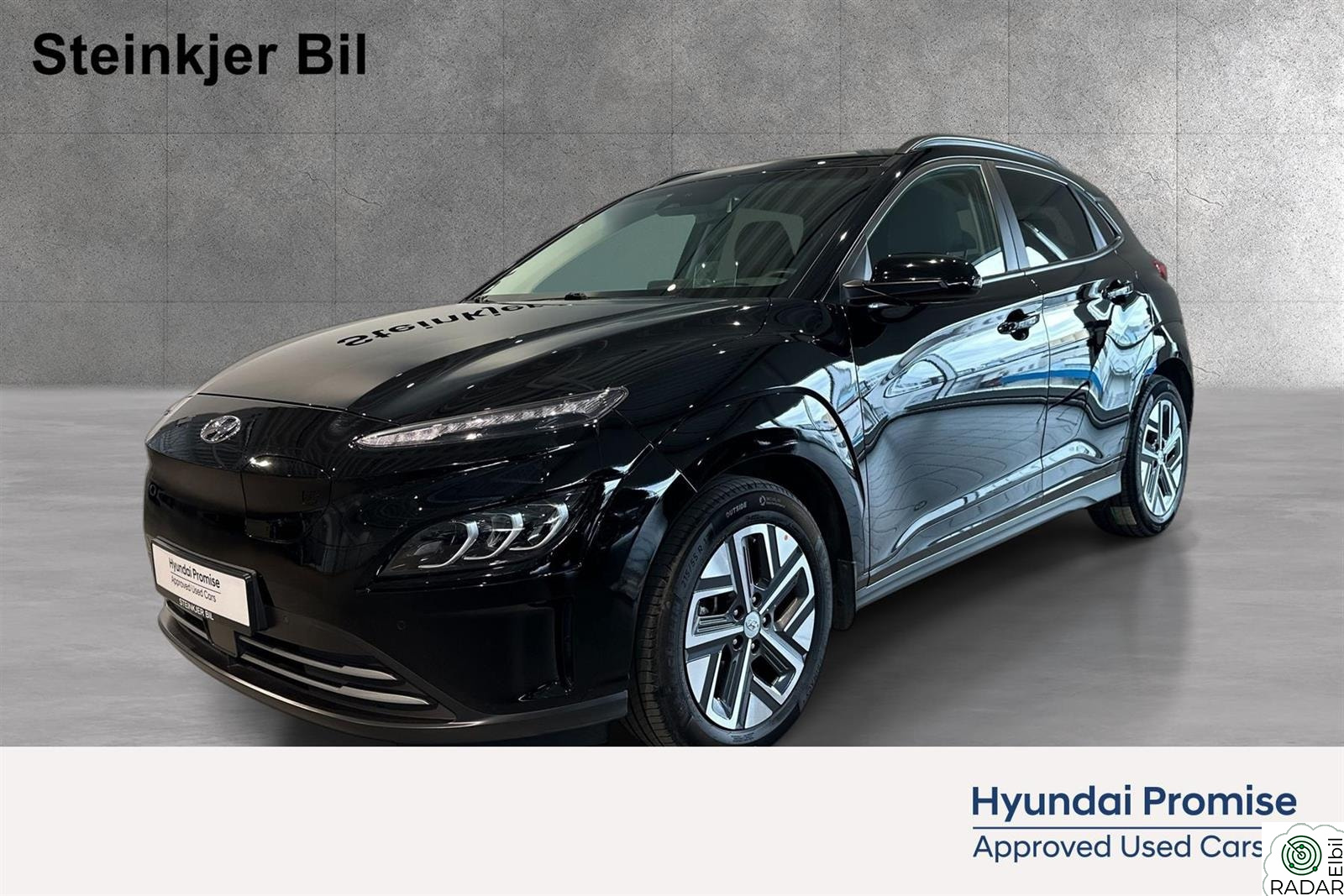 HYUNDAI Kona Premium Long Range/Skinn/HUD/ACC/Utvidet garanti