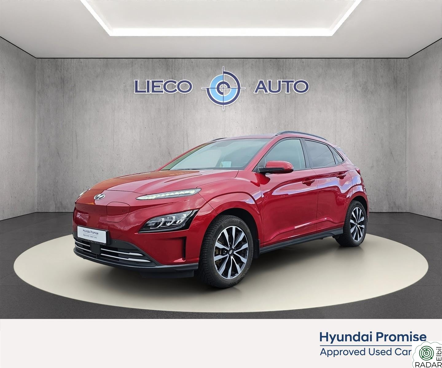 HYUNDAI Kona LR 64kWt 204HK Premium SKinn App
