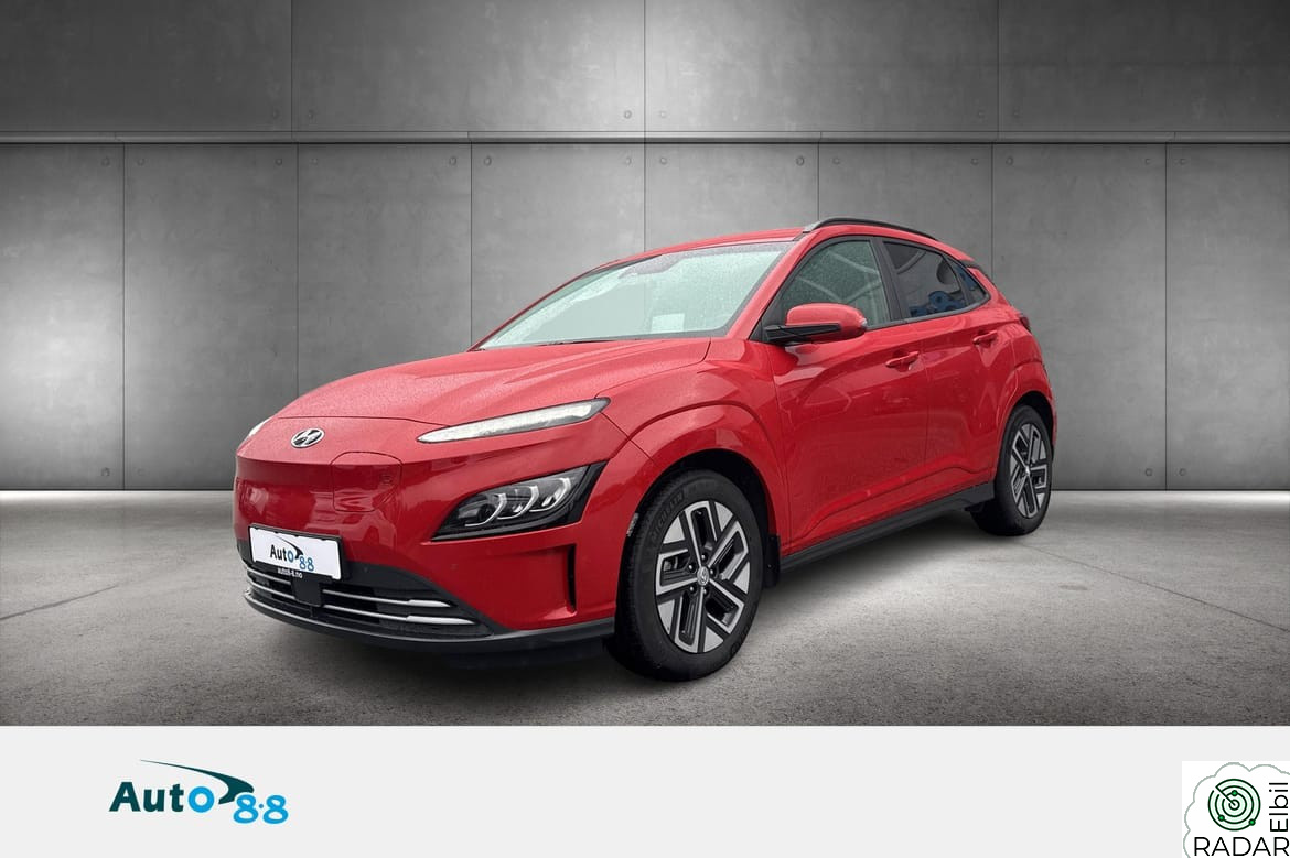 HYUNDAI Kona Premium med skinn. 464 km. rekkevidde.