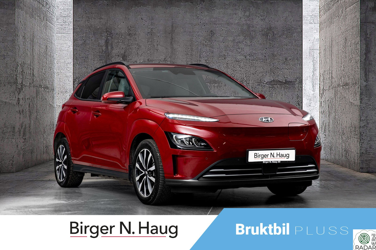 HYUNDAI Kona Premium LR NY SERVICE|SOLTAK|ALT UTSTYR|SKINN|S+Vhjul