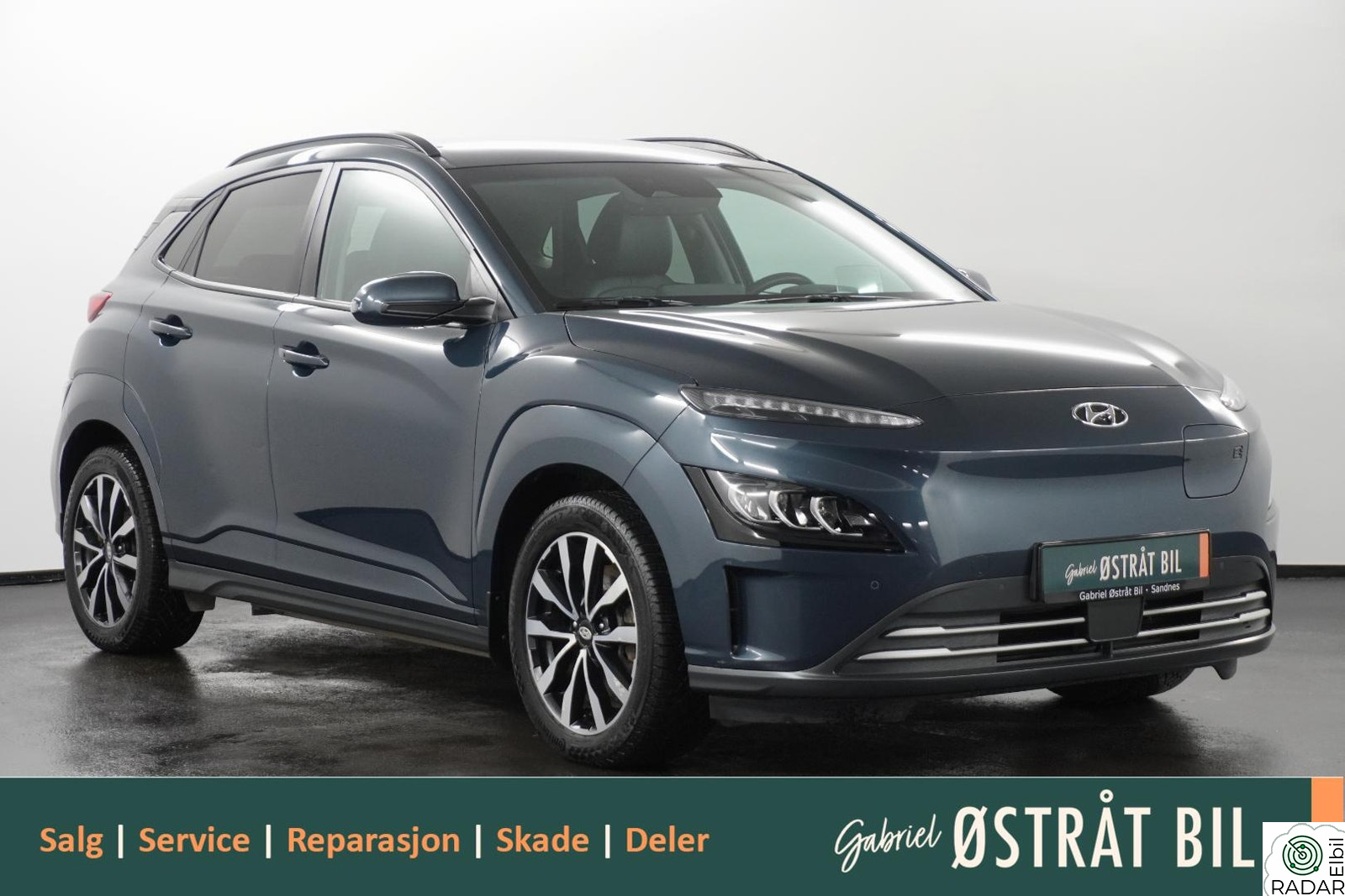 HYUNDAI Kona Premium LR Adaptiv cruise/El sete/Navi/Skinn/Kamera/