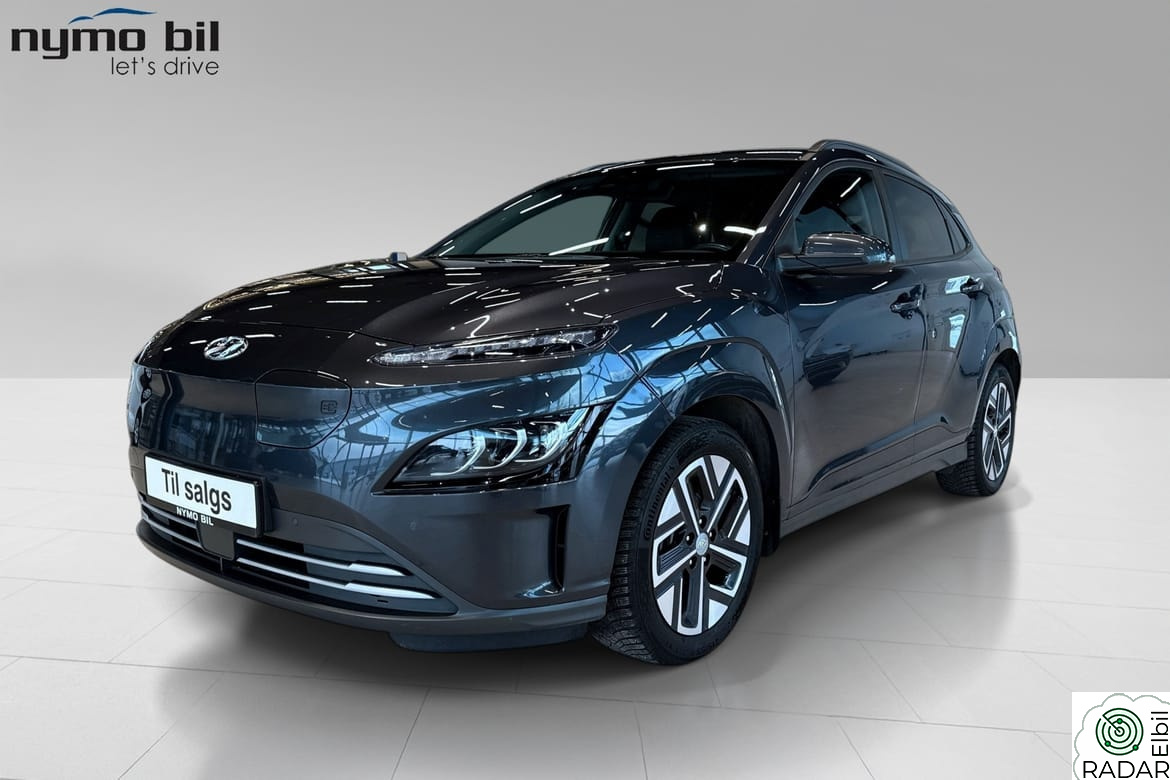 HYUNDAI Kona LR PREMIUM Skinn, ryggekamera, 8 nye dekk, ny service+
