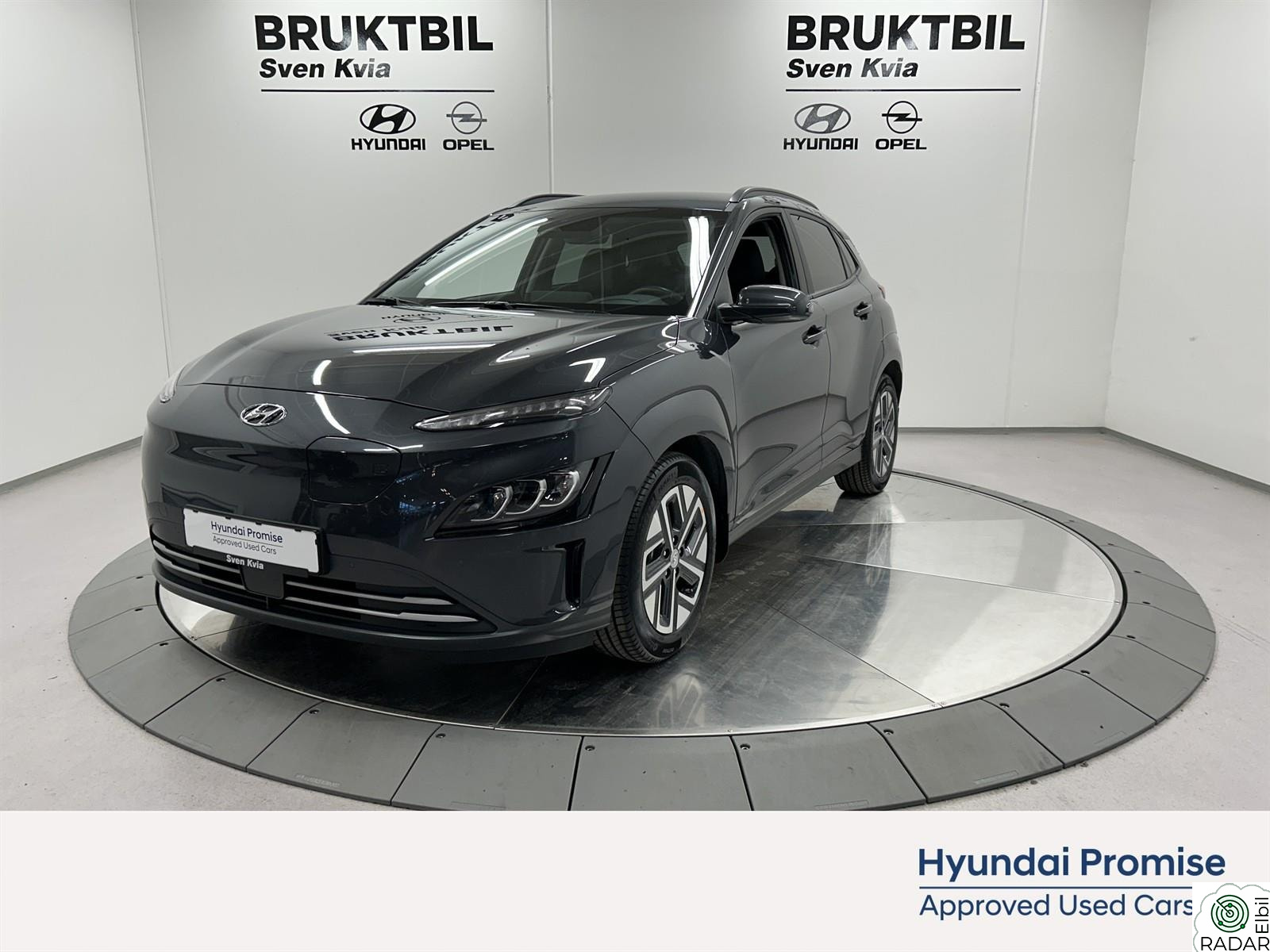 HYUNDAI Kona NORSK PREMIUM SKINN 64KWT 484KM ACC CARPLAY HUD