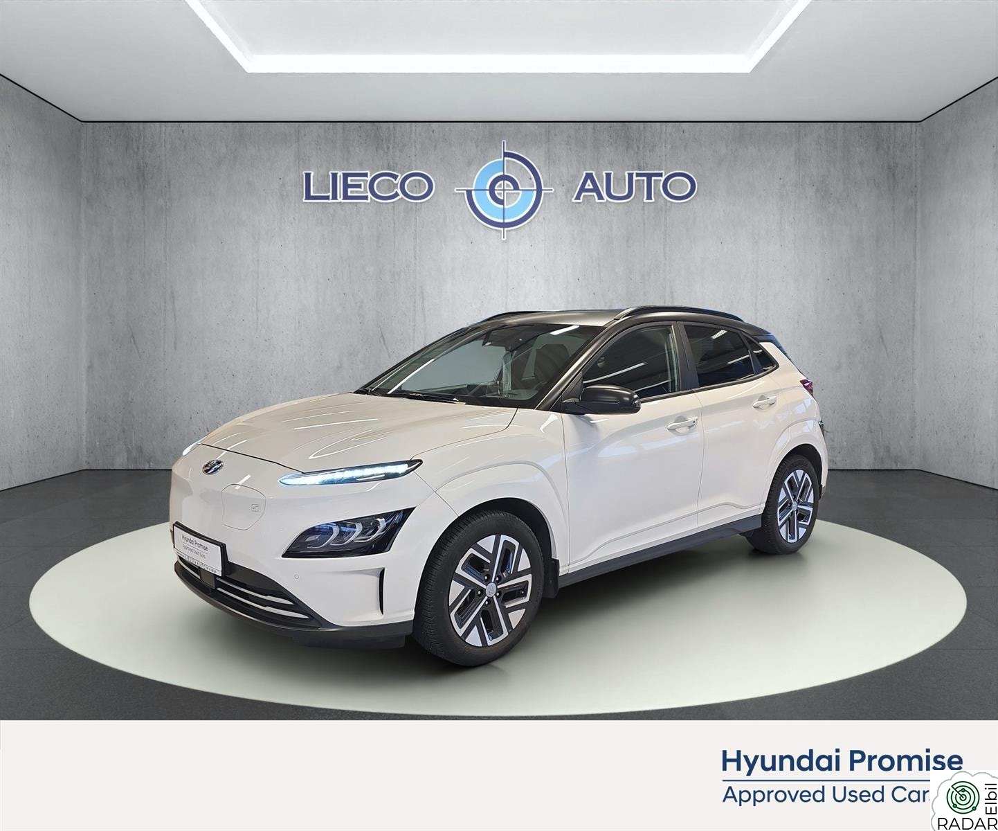HYUNDAI Kona 64 kWt 204HK Premium Skinn App 24mnd GARANTI