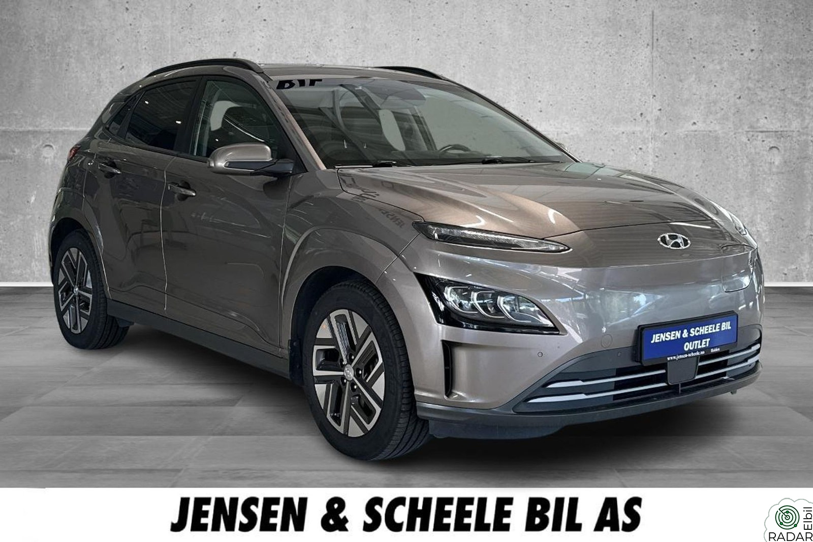 HYUNDAI Kona Electric 64 kWh L.R. Navi, R-Kamera, HUD, P-Varmer.