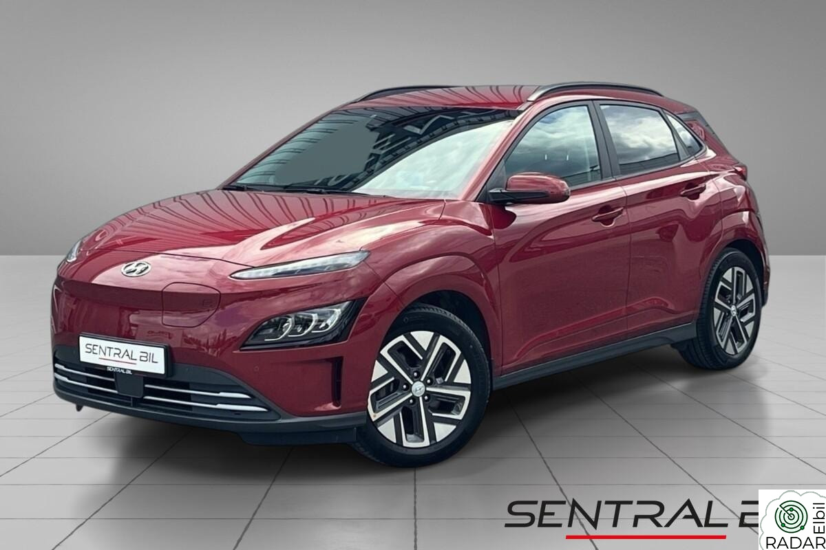 HYUNDAI Kona 64KWH/L-RANGE/484KM/NAVI/V-PUMPE/KAMERA/NORSK/GARANTI++
