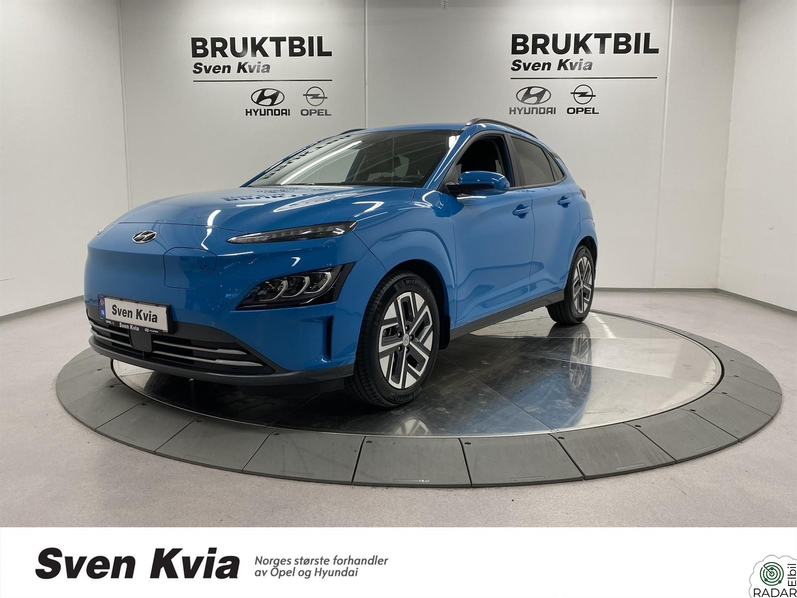 HYUNDAI Kona NORSK PREMIUM LR 64KWT ACC CARPLAY NAVI KAMERA